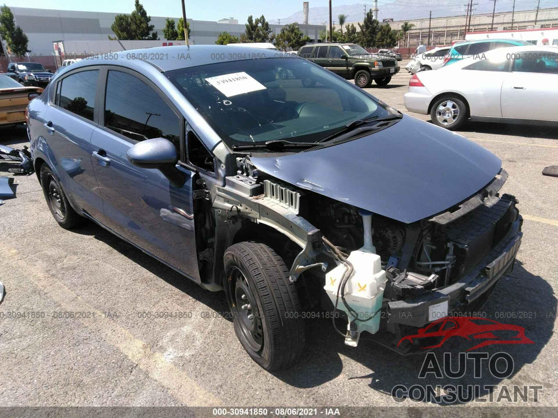 KIA RIO 2016 - KNADM4A31G6675205