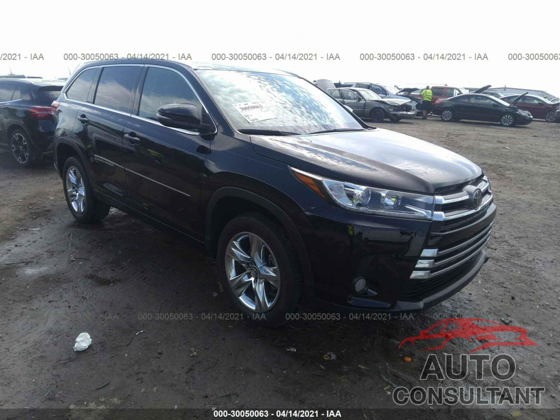 TOYOTA HIGHLANDER 2018 - 5TDYZRFH3JS265150