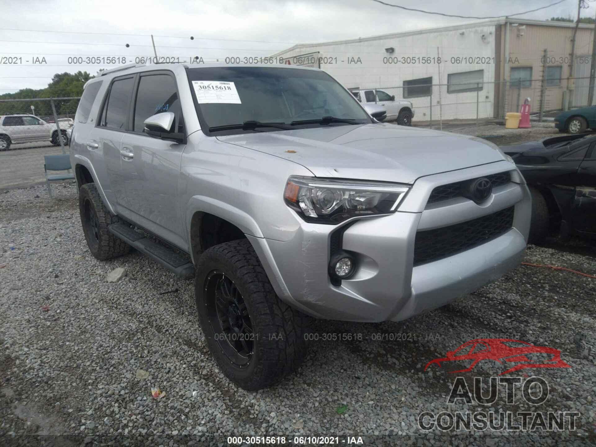 TOYOTA 4RUNNER 2016 - JTEBU5JR4G5303900