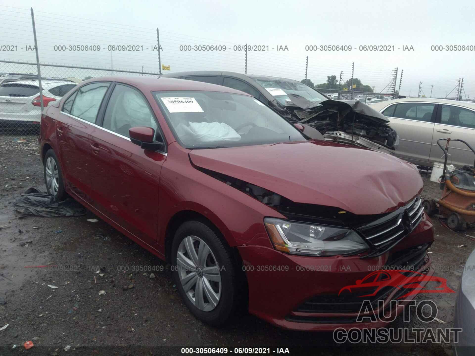 VOLKSWAGEN JETTA 2017 - 3VW2B7AJ7HM293050