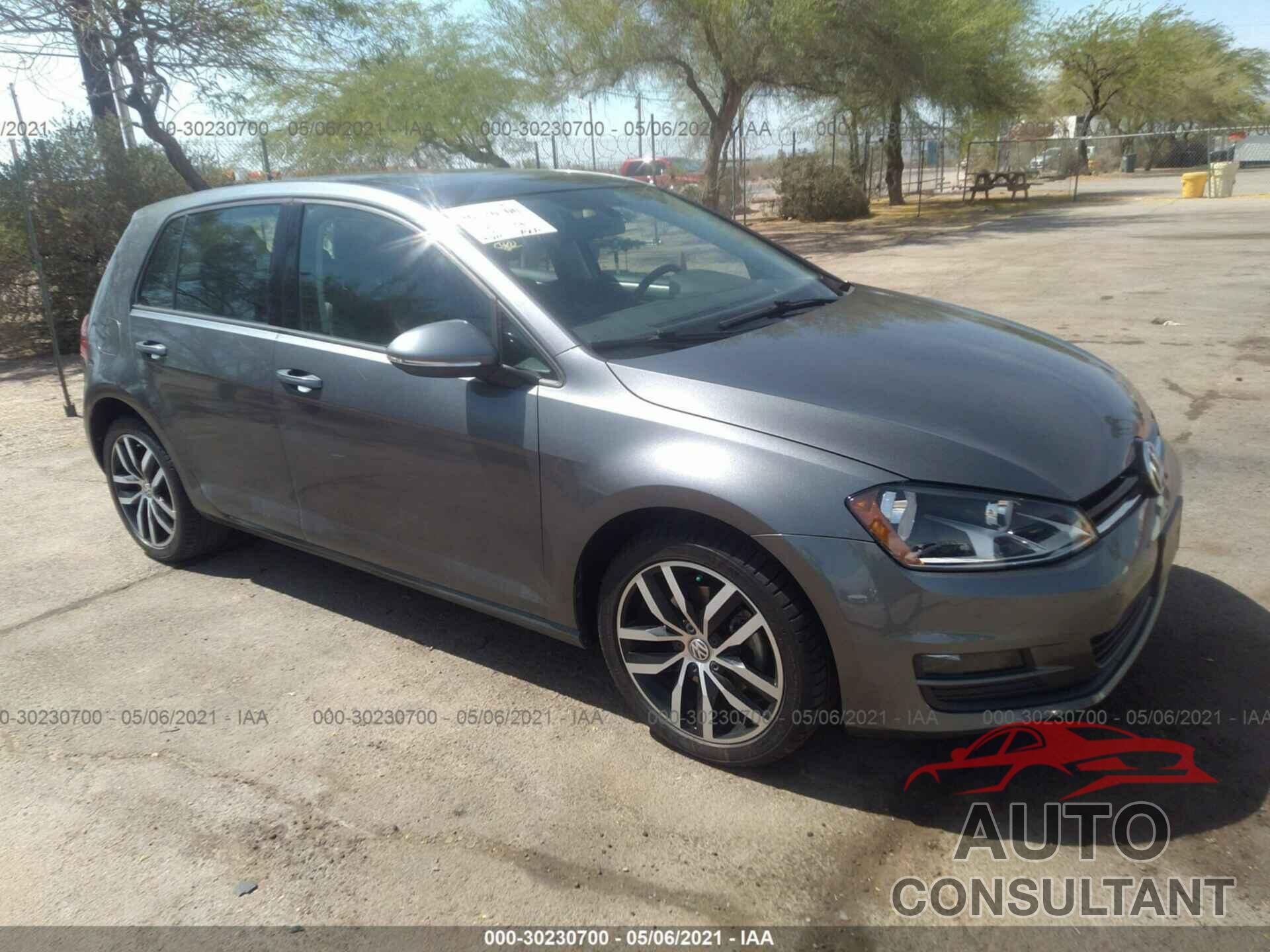 VOLKSWAGEN GOLF 2016 - 3VW217AU4GM044961