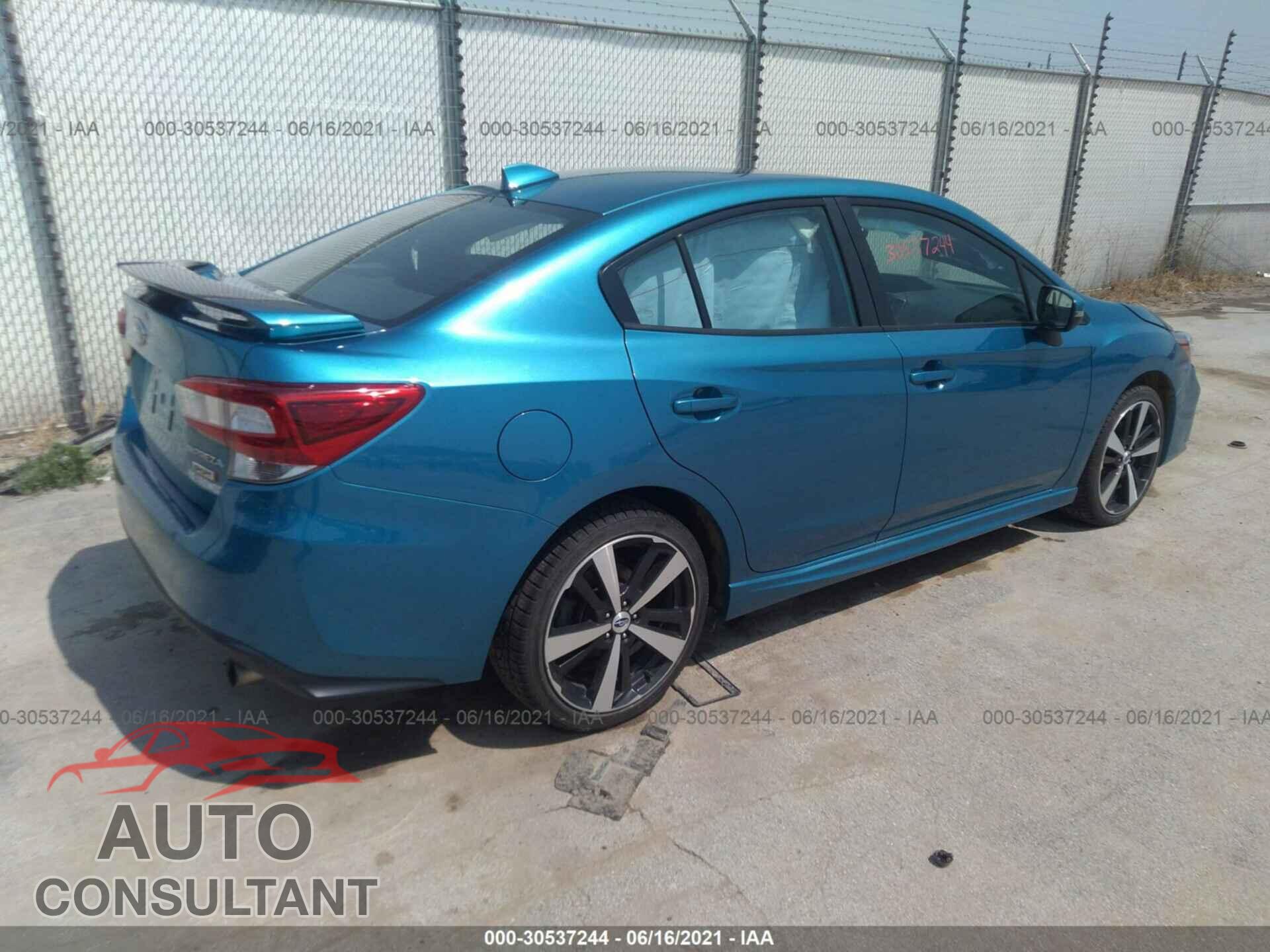 SUBARU IMPREZA 2017 - 4S3GKAL61H3623748
