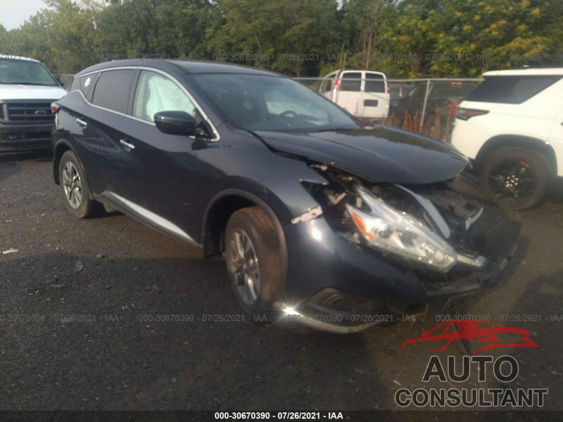 NISSAN MURANO 2017 - 5N1AZ2MHXHN190468