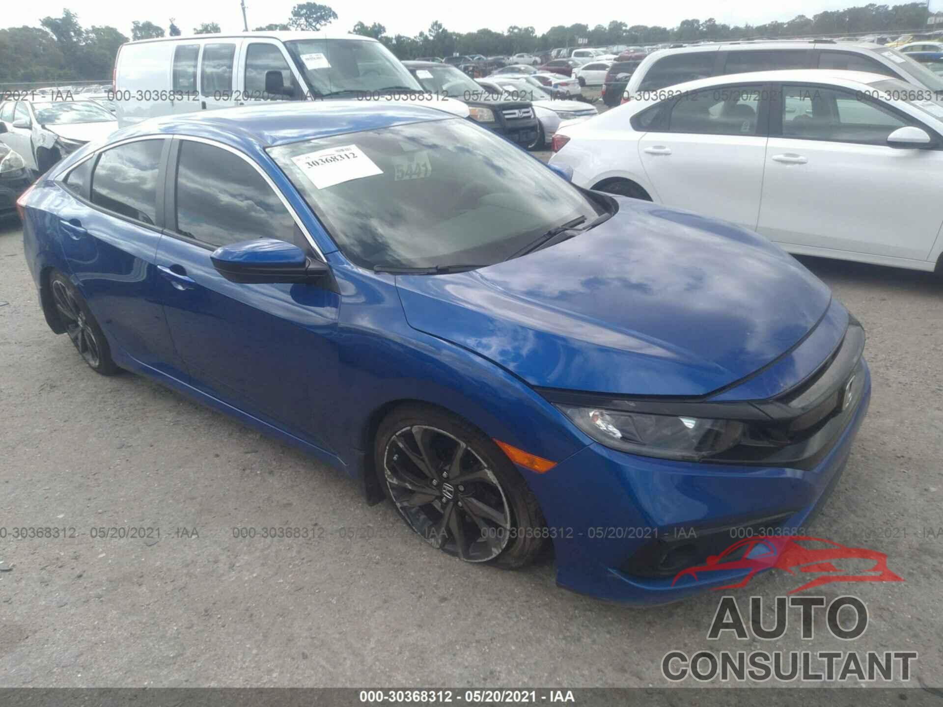 HONDA CIVIC SEDAN 2021 - 2HGFC2F89MH545255