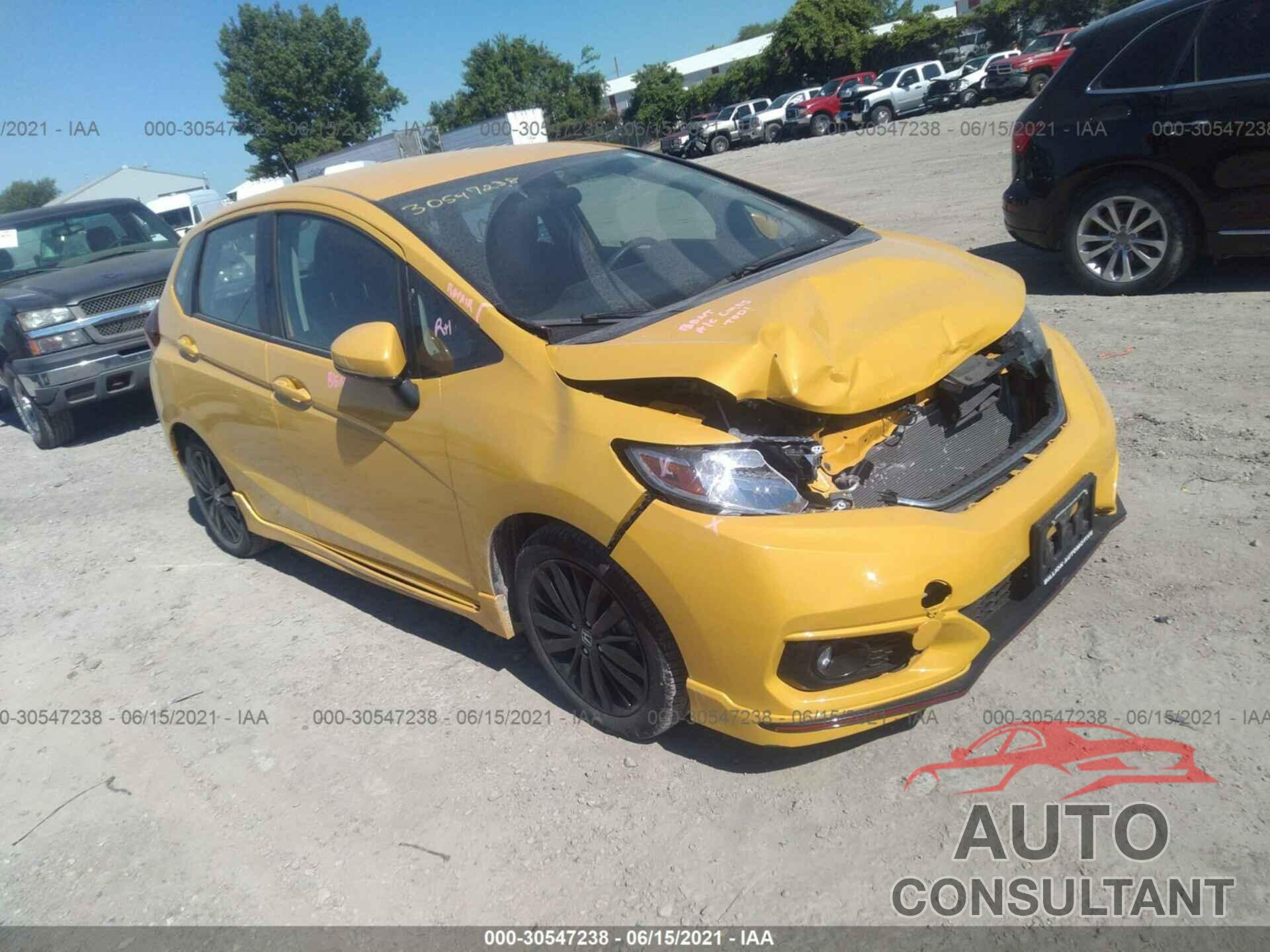 HONDA FIT 2018 - 3HGGK5H65JM709649