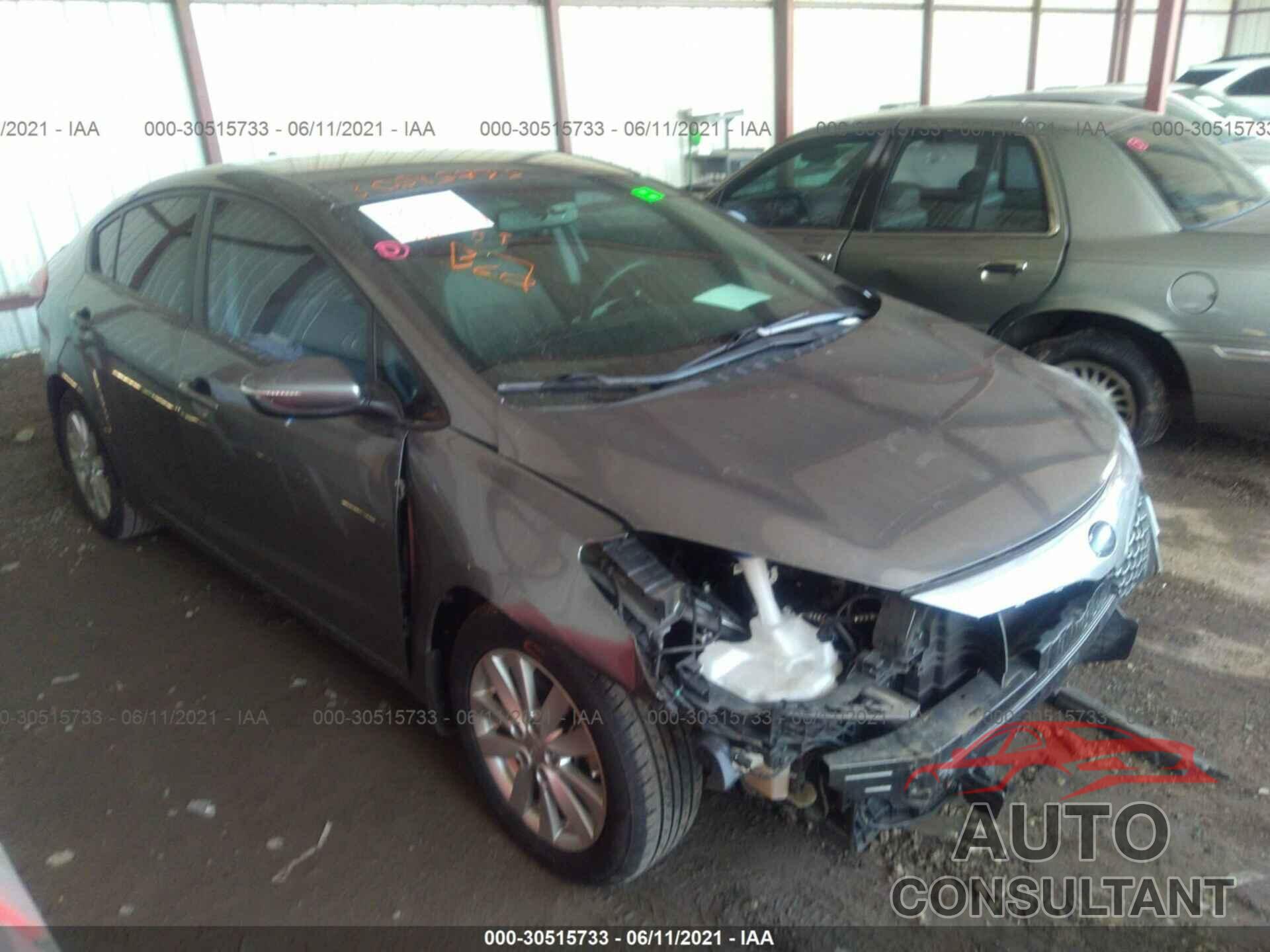 KIA FORTE 2016 - KNAFX4A68G5489919