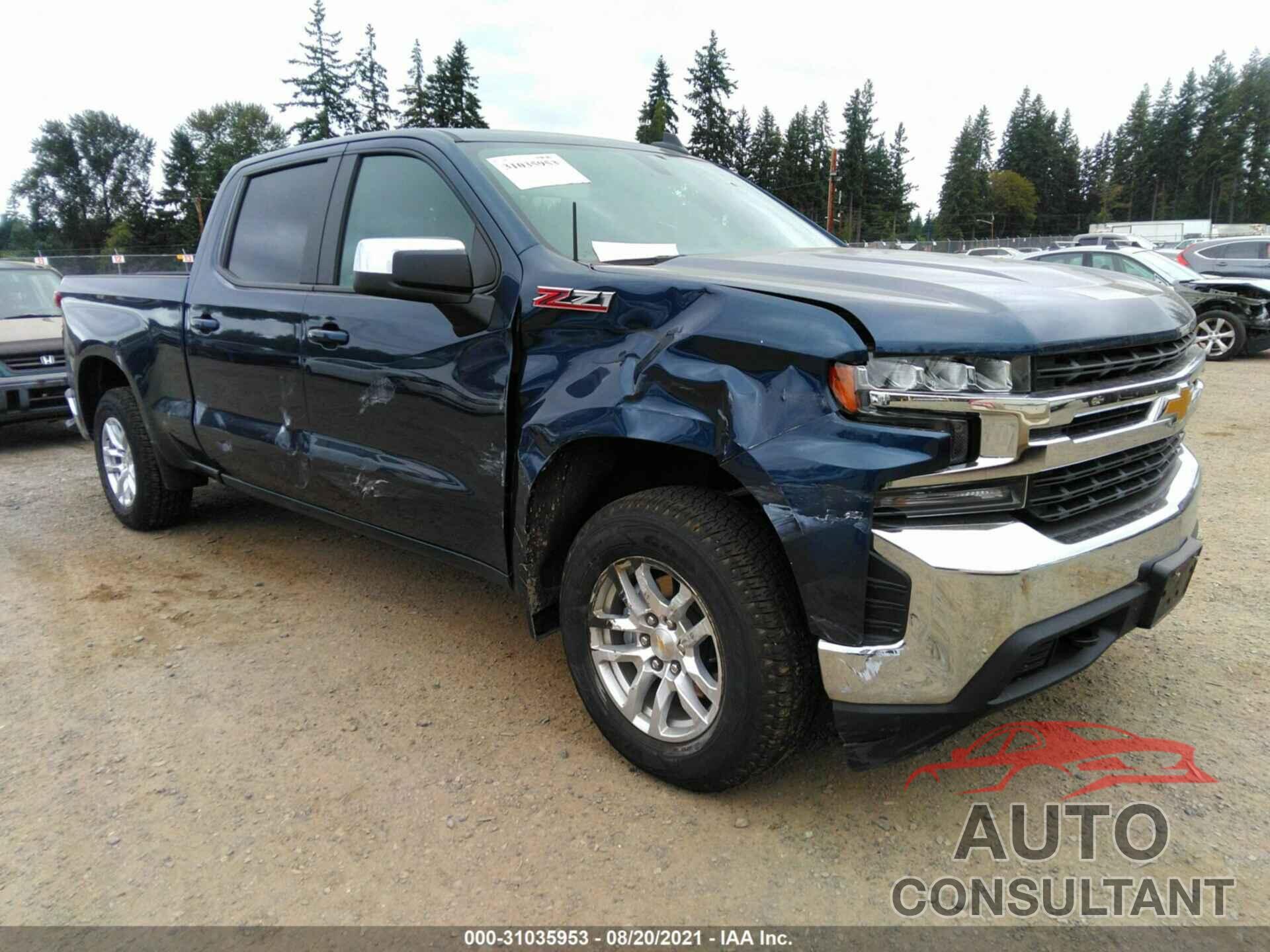 CHEVROLET SILVERADO 1500 2020 - 3GCUYDED0LG320514