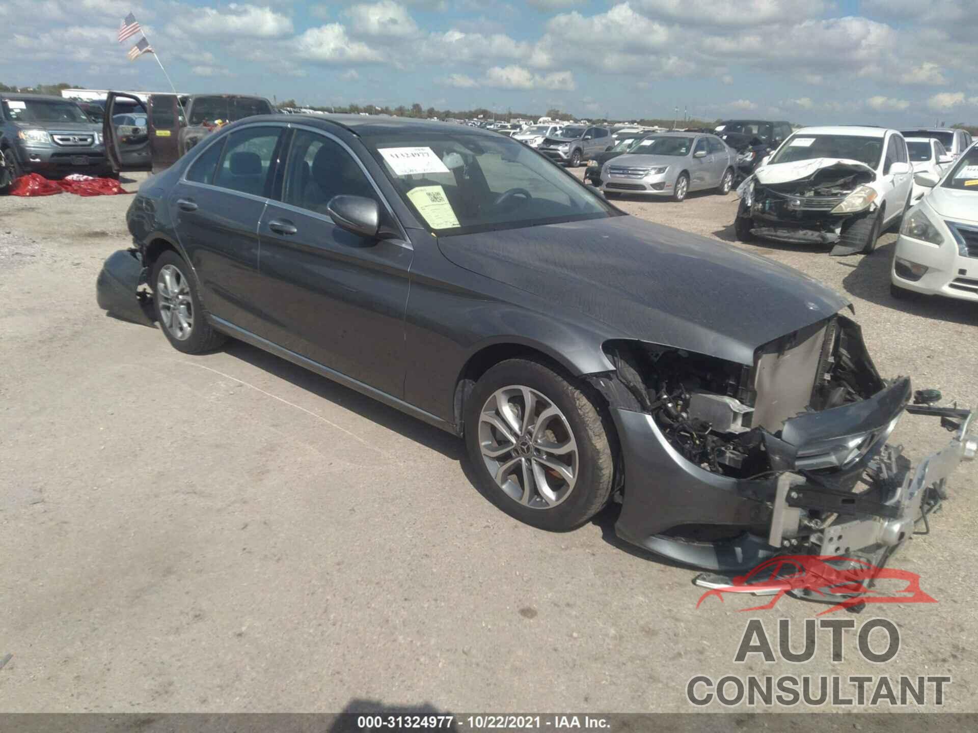 MERCEDES-BENZ C-CLASS 2017 - 55SWF4KB8HU222456