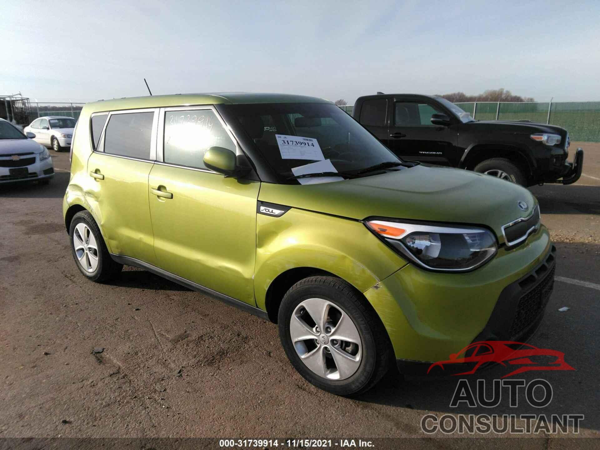 KIA SOUL 2016 - KNDJN2A20G7820145