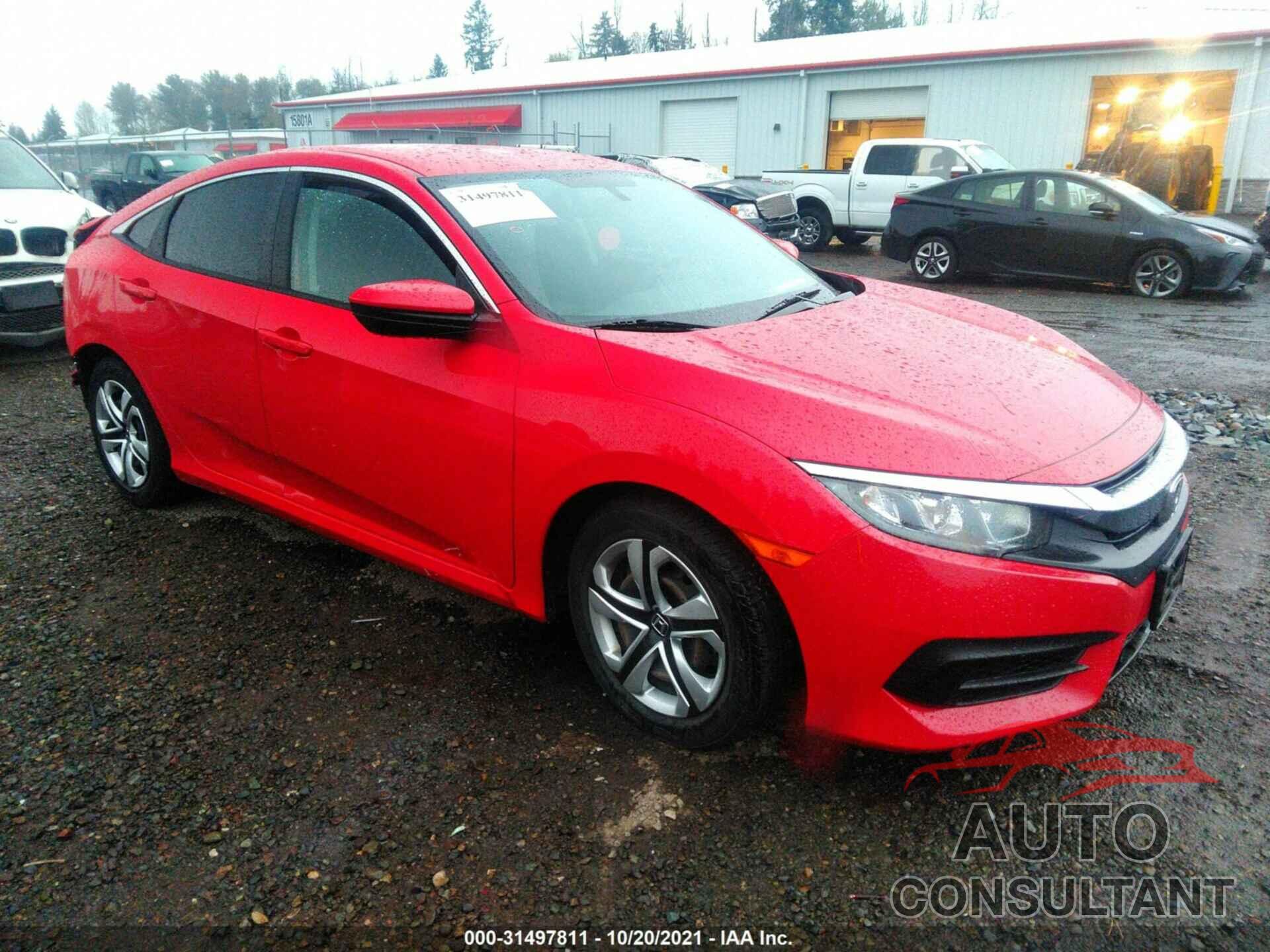 HONDA CIVIC SEDAN 2016 - 2HGFC2F50GH540181