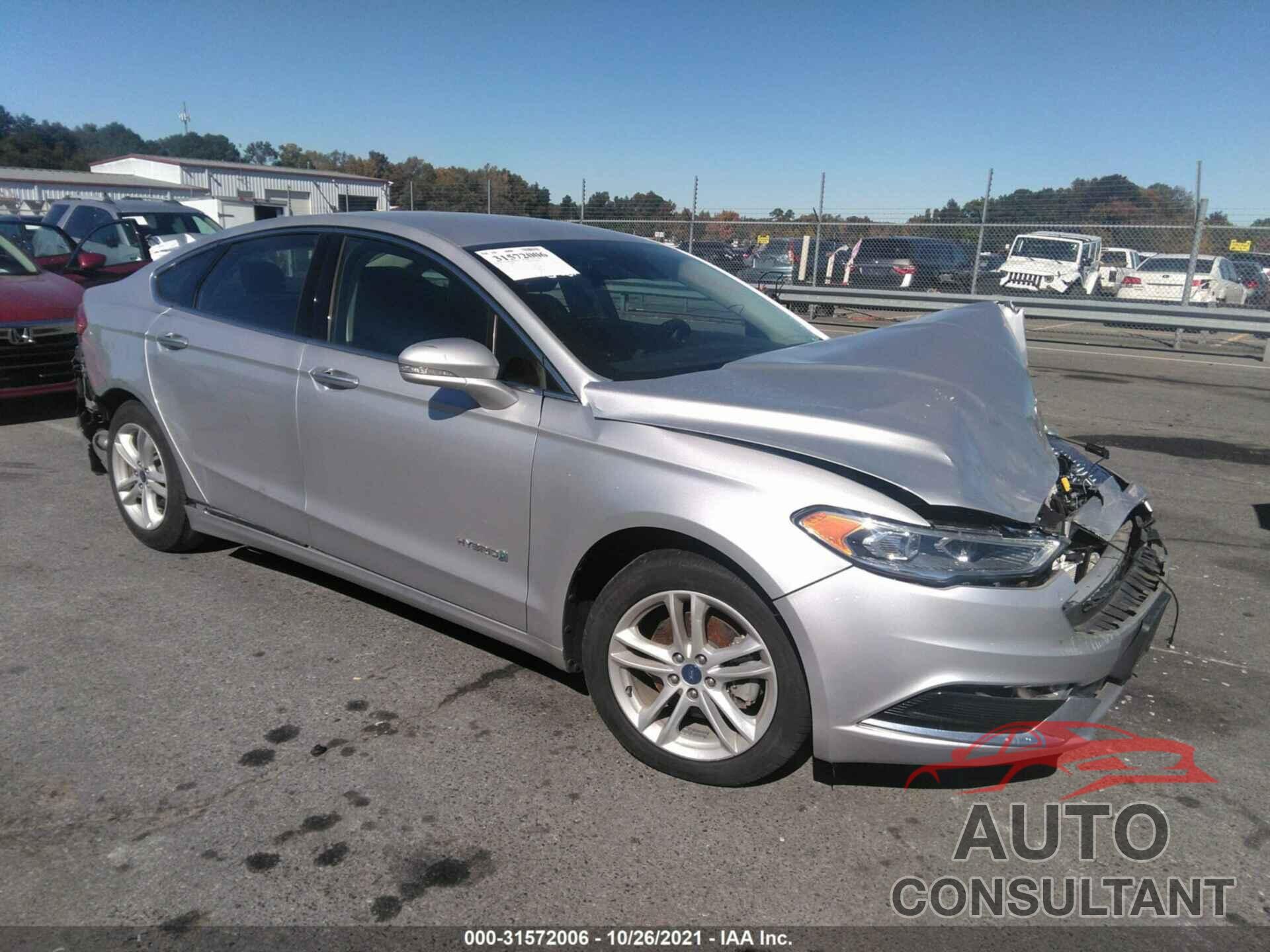 FORD FUSION HYBRID 2018 - 3FA6P0LU7JR221266