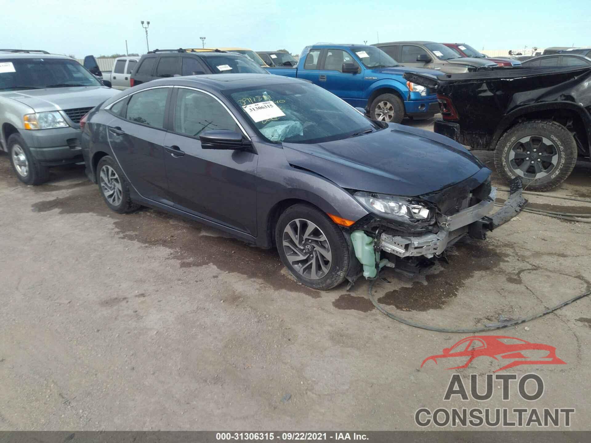 HONDA CIVIC SEDAN 2017 - 19XFC2F86HE079493