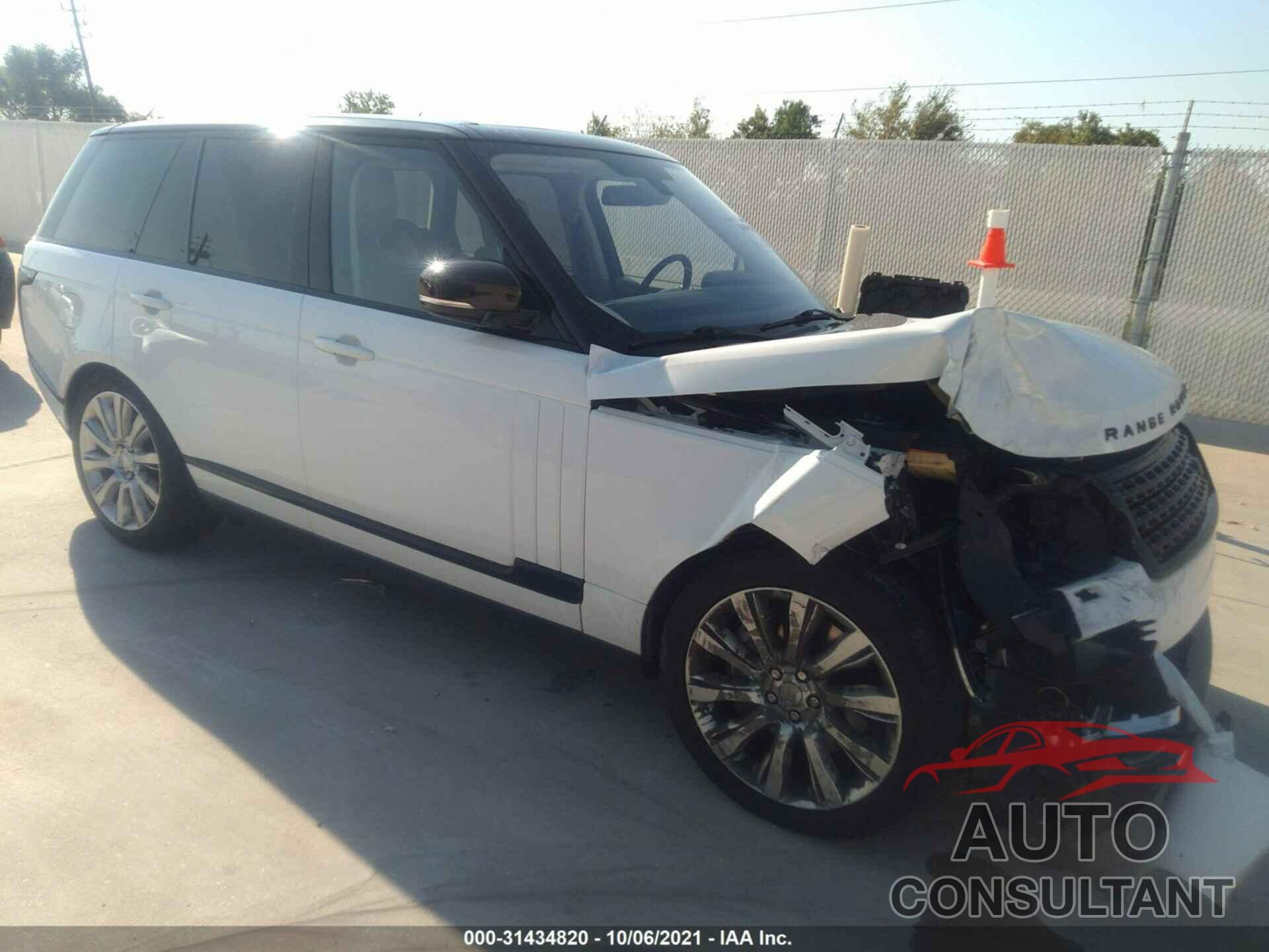 LAND ROVER RANGE ROVER 2016 - SALGS2EF1GA248918