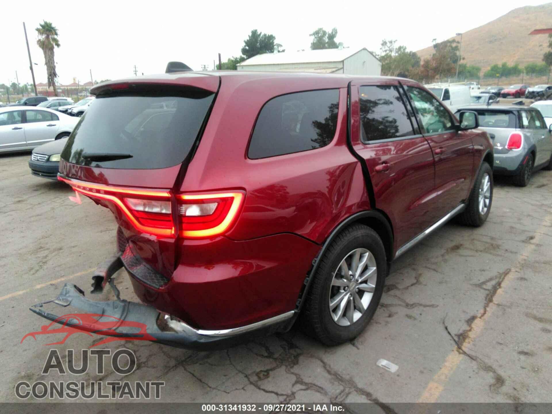 DODGE DURANGO 2017 - 1C4RDHAG5HC860024