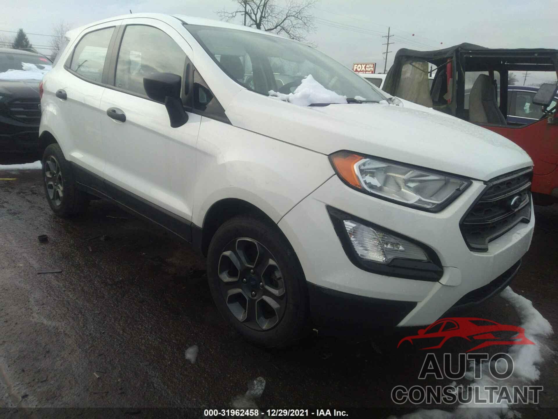 FORD ECOSPORT 2018 - MAJ3P1RE5JC221239
