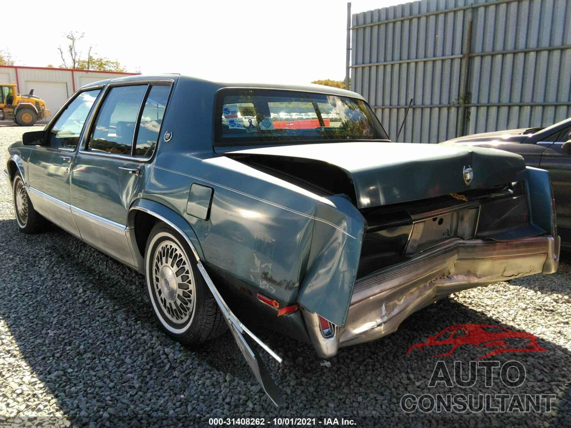 CADILLAC DEVILLE 1989 - JTHHP5BC0H5005988