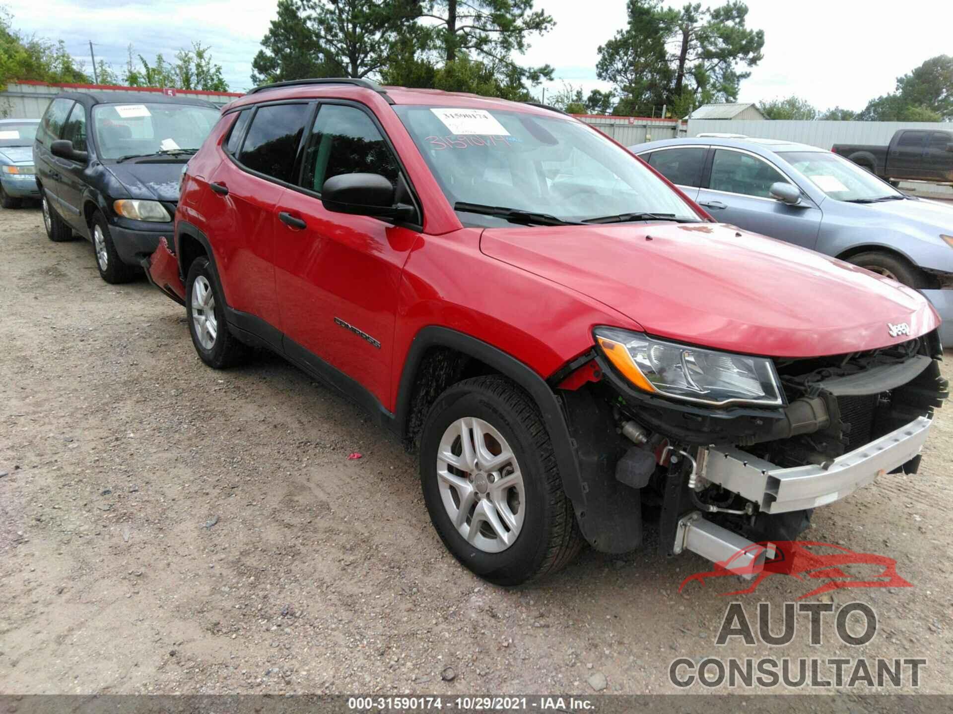 JEEP COMPASS 2018 - 3C4NJCAB0JT487354