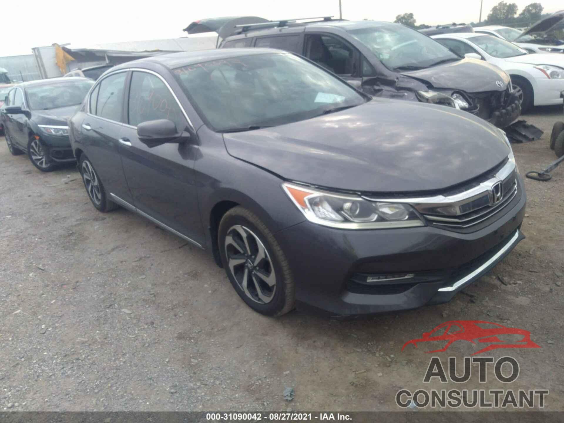 HONDA ACCORD SEDAN 2016 - 1HGCR3F00GA002039