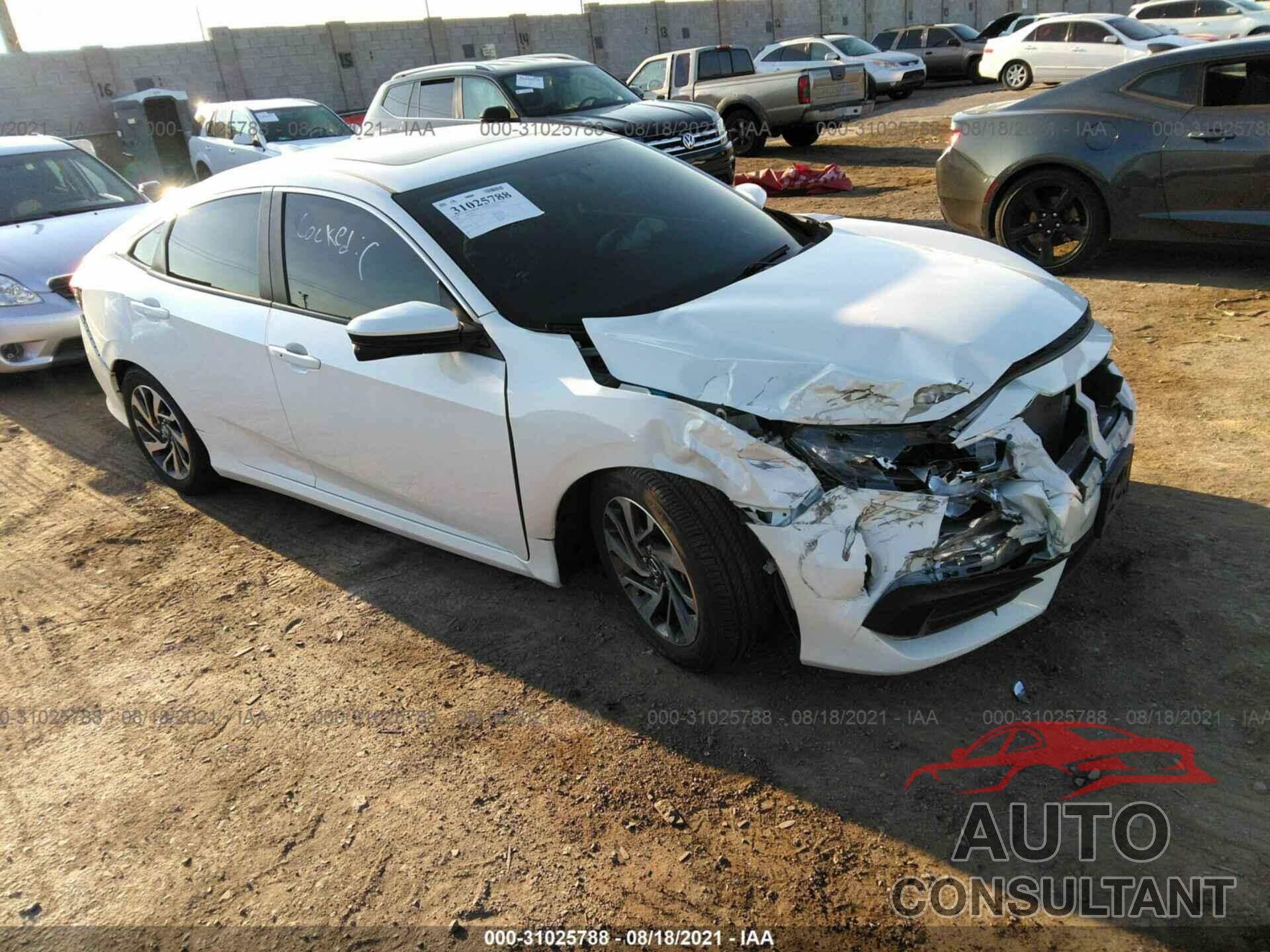 HONDA CIVIC SEDAN 2018 - 2HGFC2F70JH508811