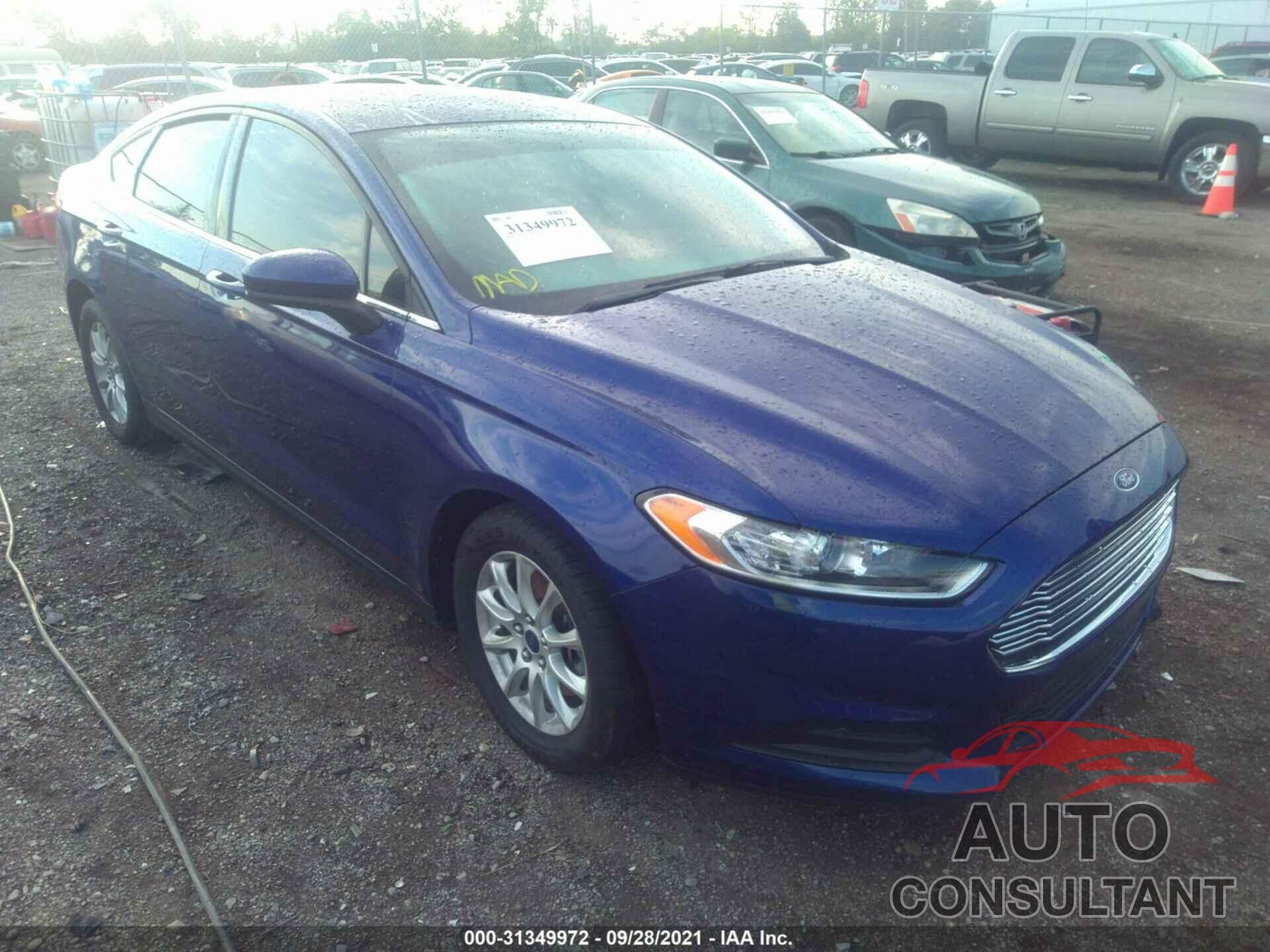 FORD FUSION 2016 - 3FA6P0G75GR398265