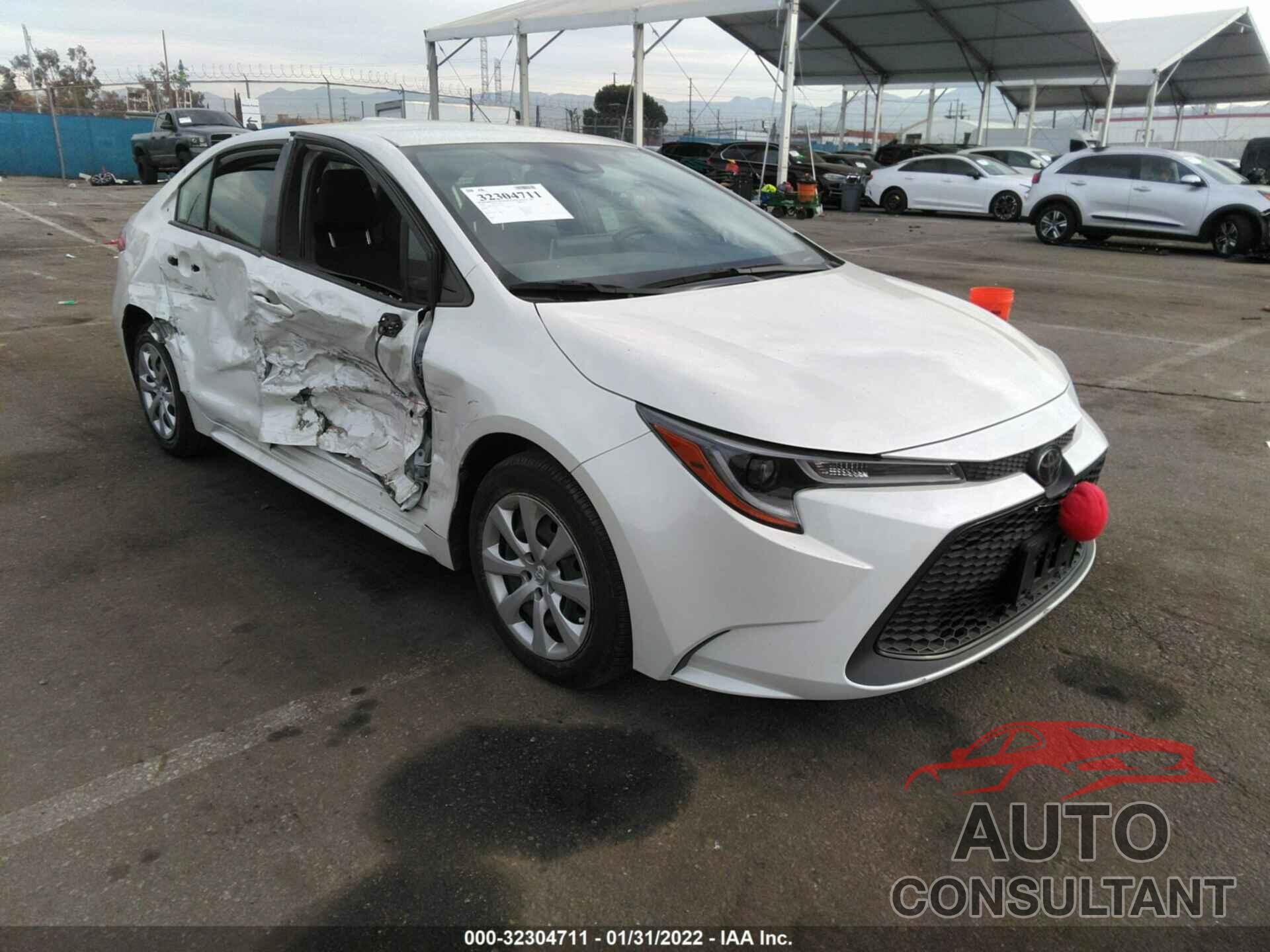 TOYOTA COROLLA 2020 - JTDEPRAEXLJ110701