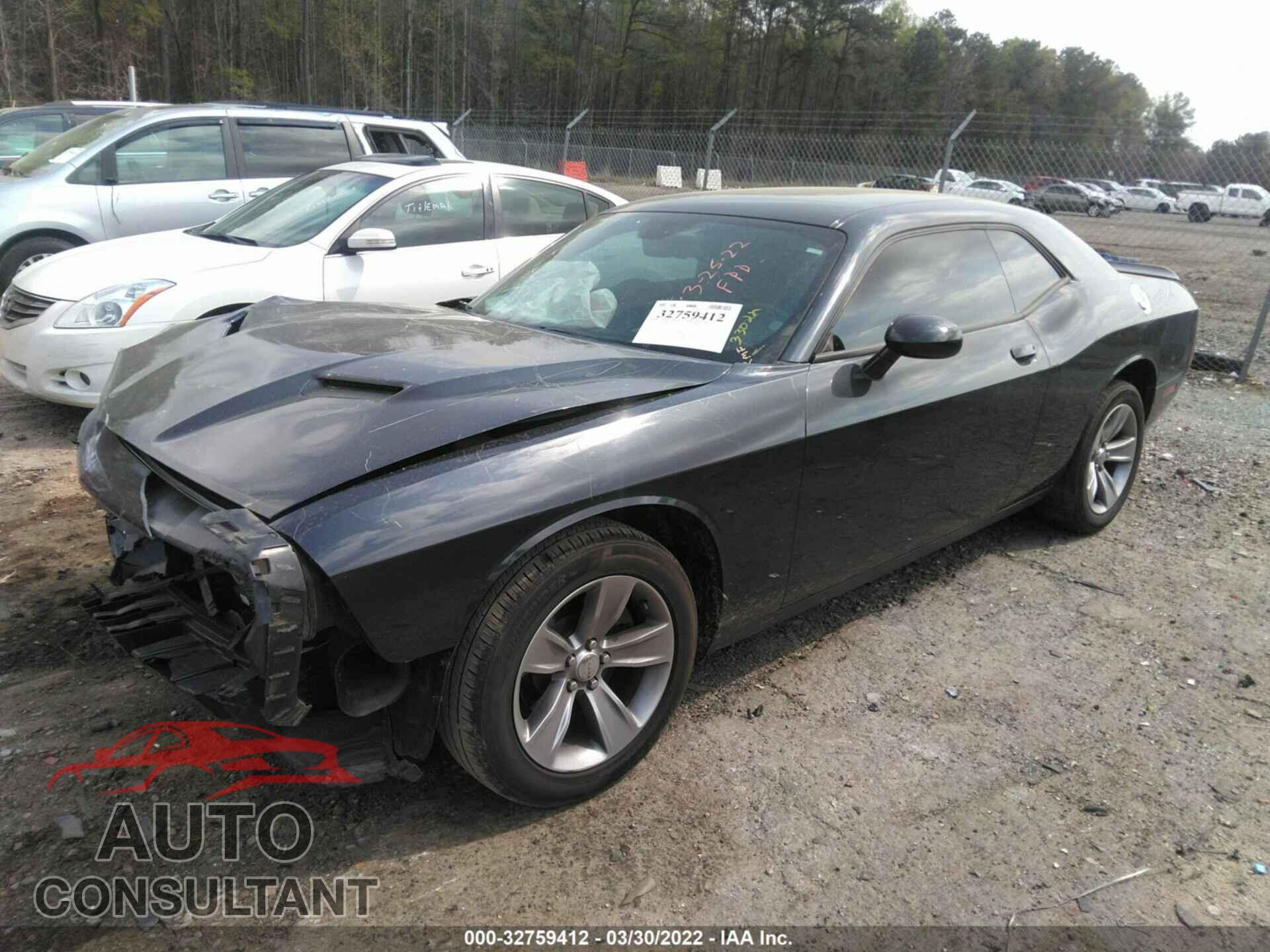 DODGE CHALLENGER 2019 - 2C3CDZAG8KH676944