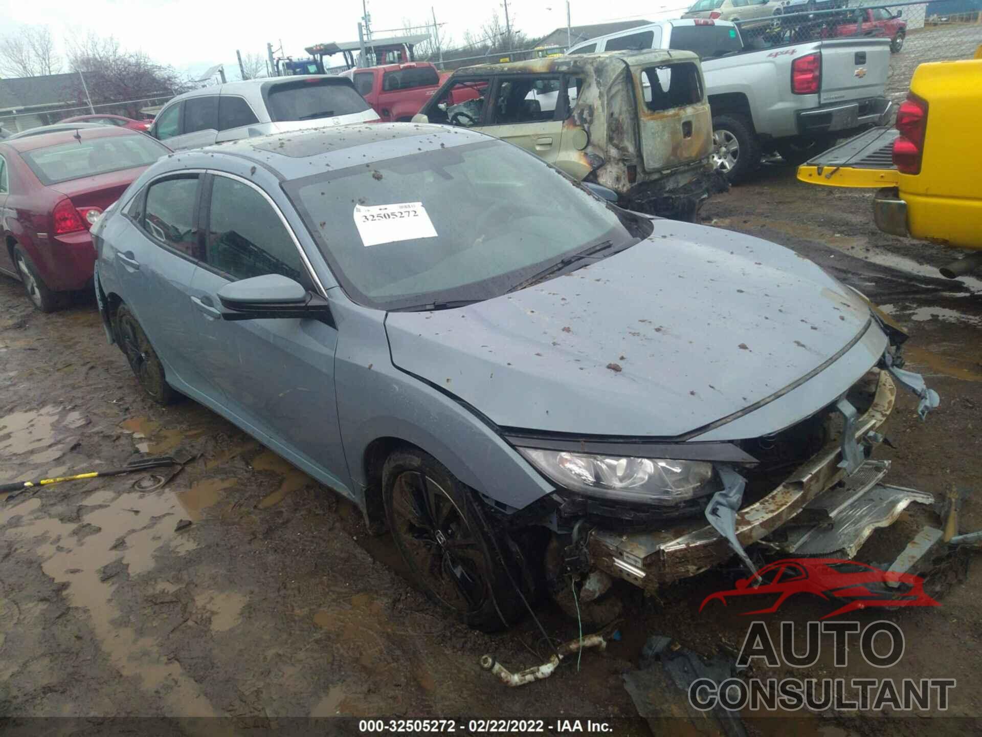HONDA CIVIC HATCHBACK 2017 - SHHFK7H53HU220841