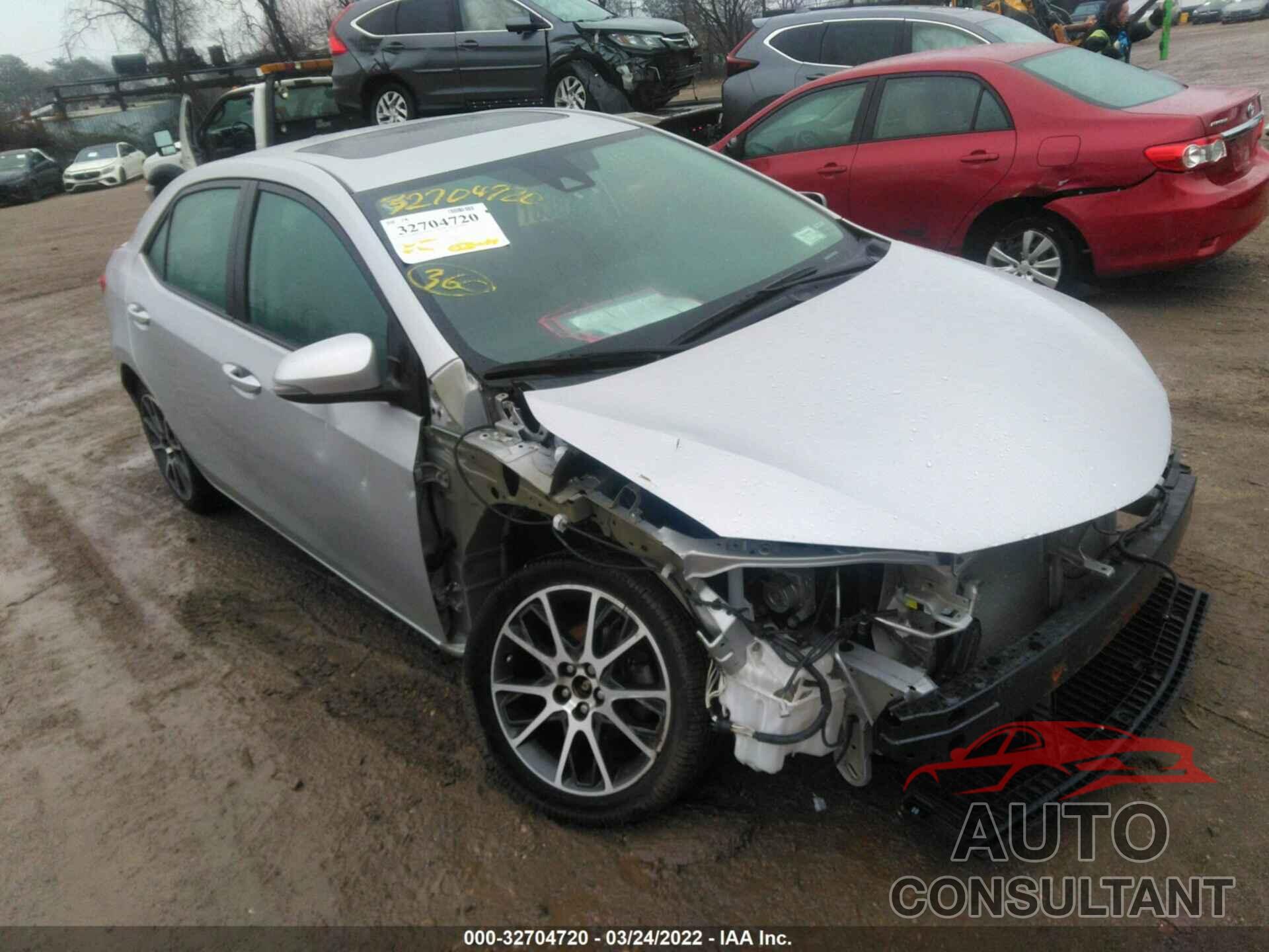 TOYOTA COROLLA 2017 - 5YFBURHE6HP628812
