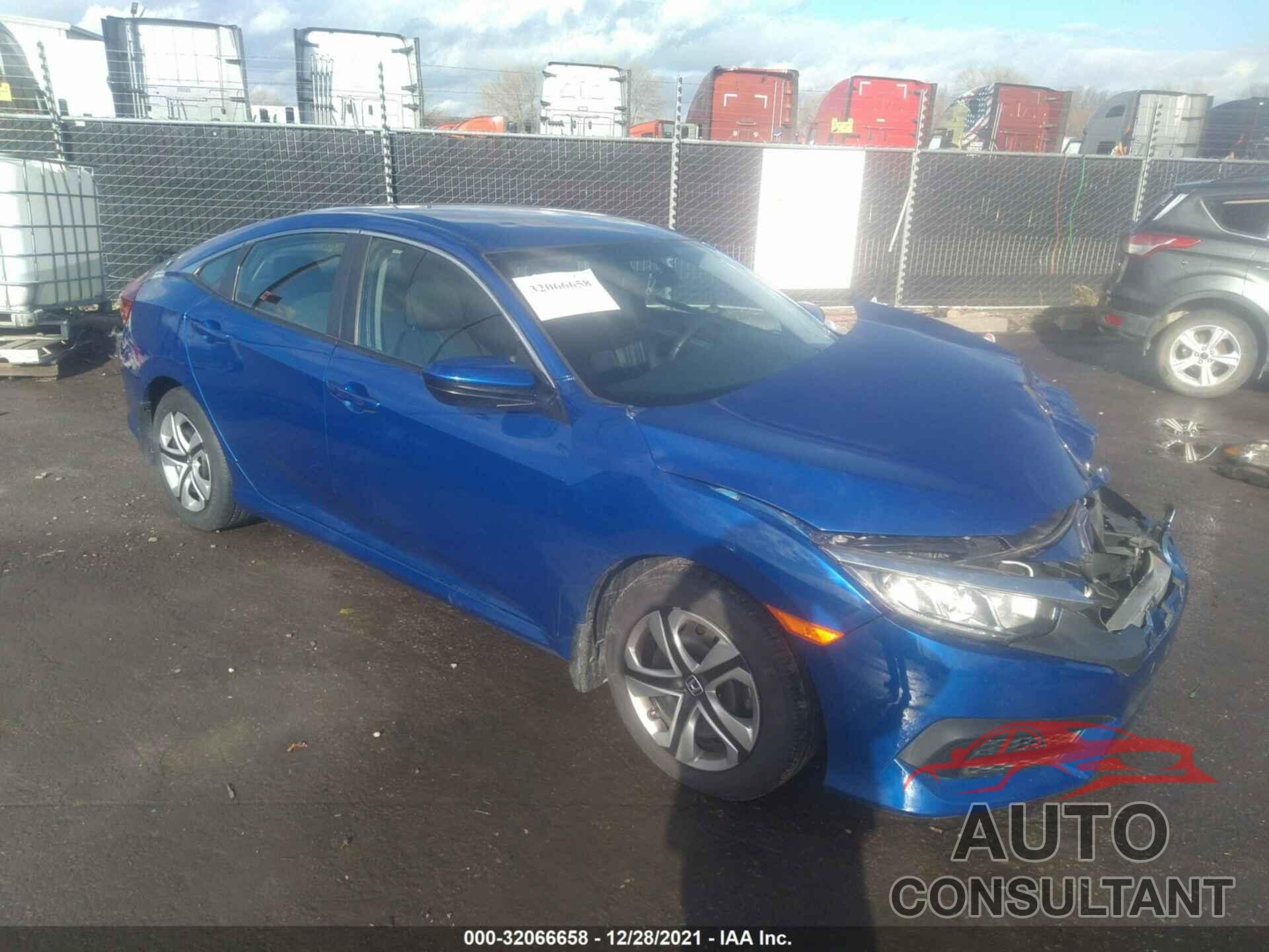 HONDA CIVIC SEDAN 2016 - 19XFC2F54GE085734