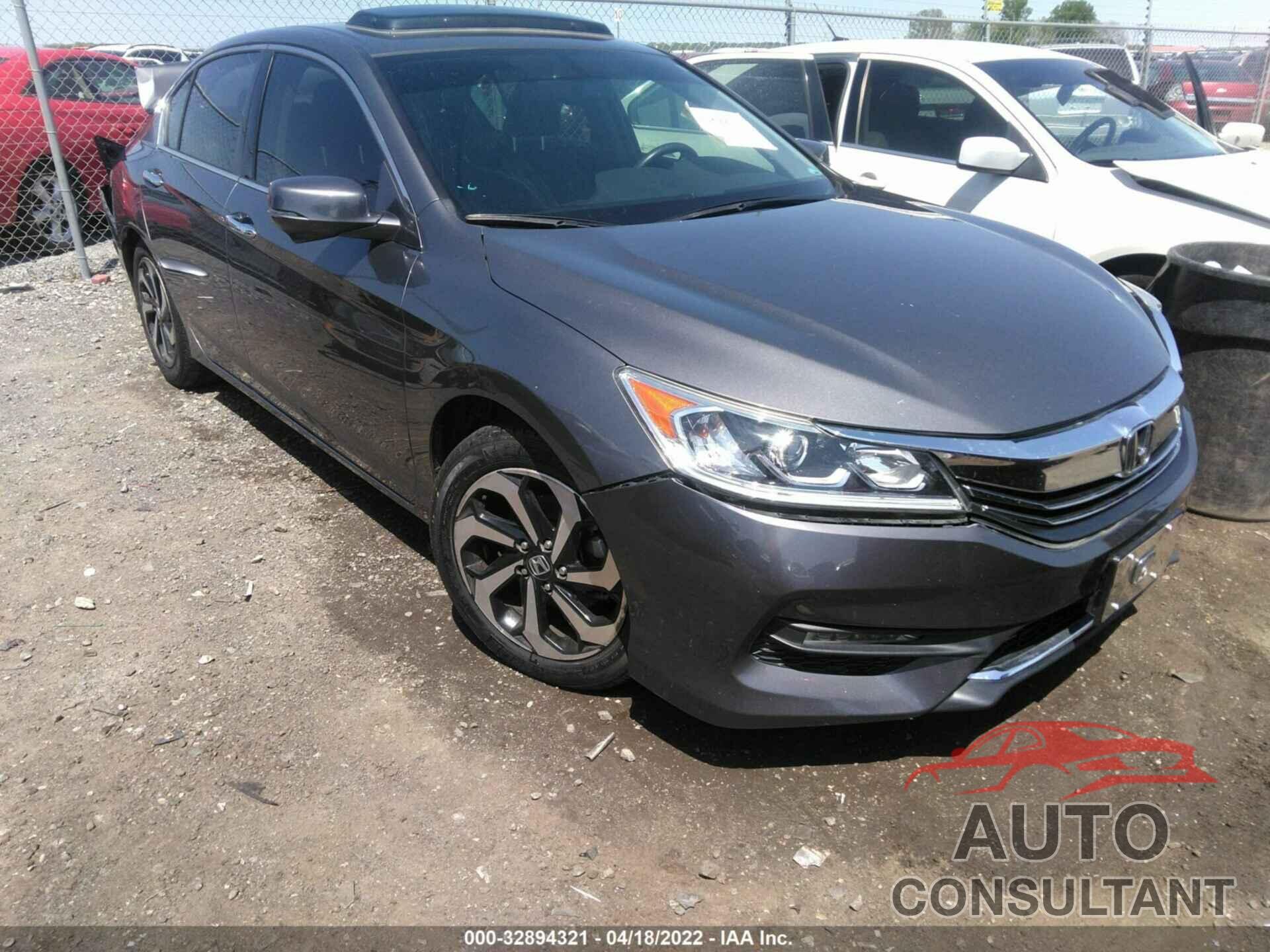 HONDA ACCORD SEDAN 2017 - 1HGCR3F80HA008415