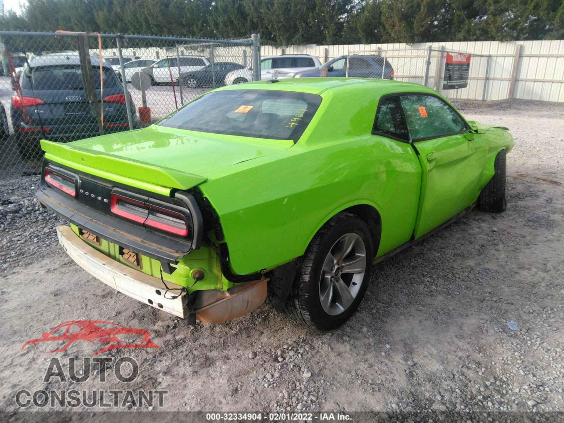 DODGE CHALLENGER 2019 - 2C3CDZAG9KH717159