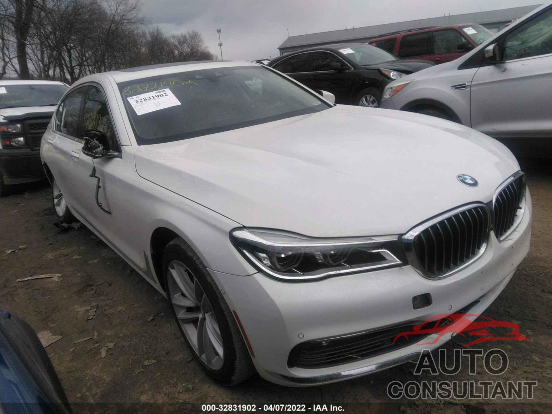 BMW 7 SERIES 2016 - WBA7F2C5XGG419939