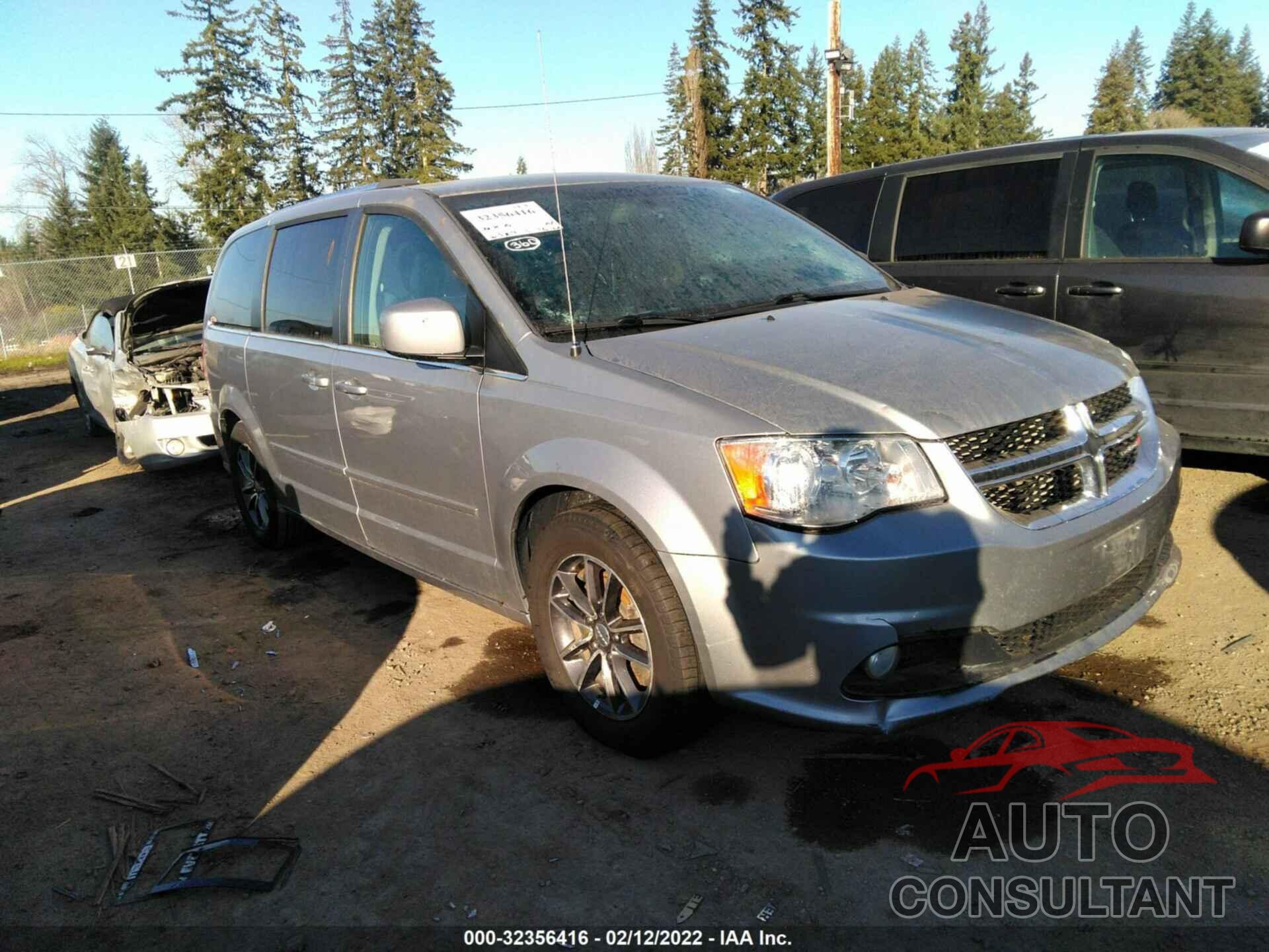 DODGE GRAND CARAVAN 2017 - 2C4RDGCG3HR557578