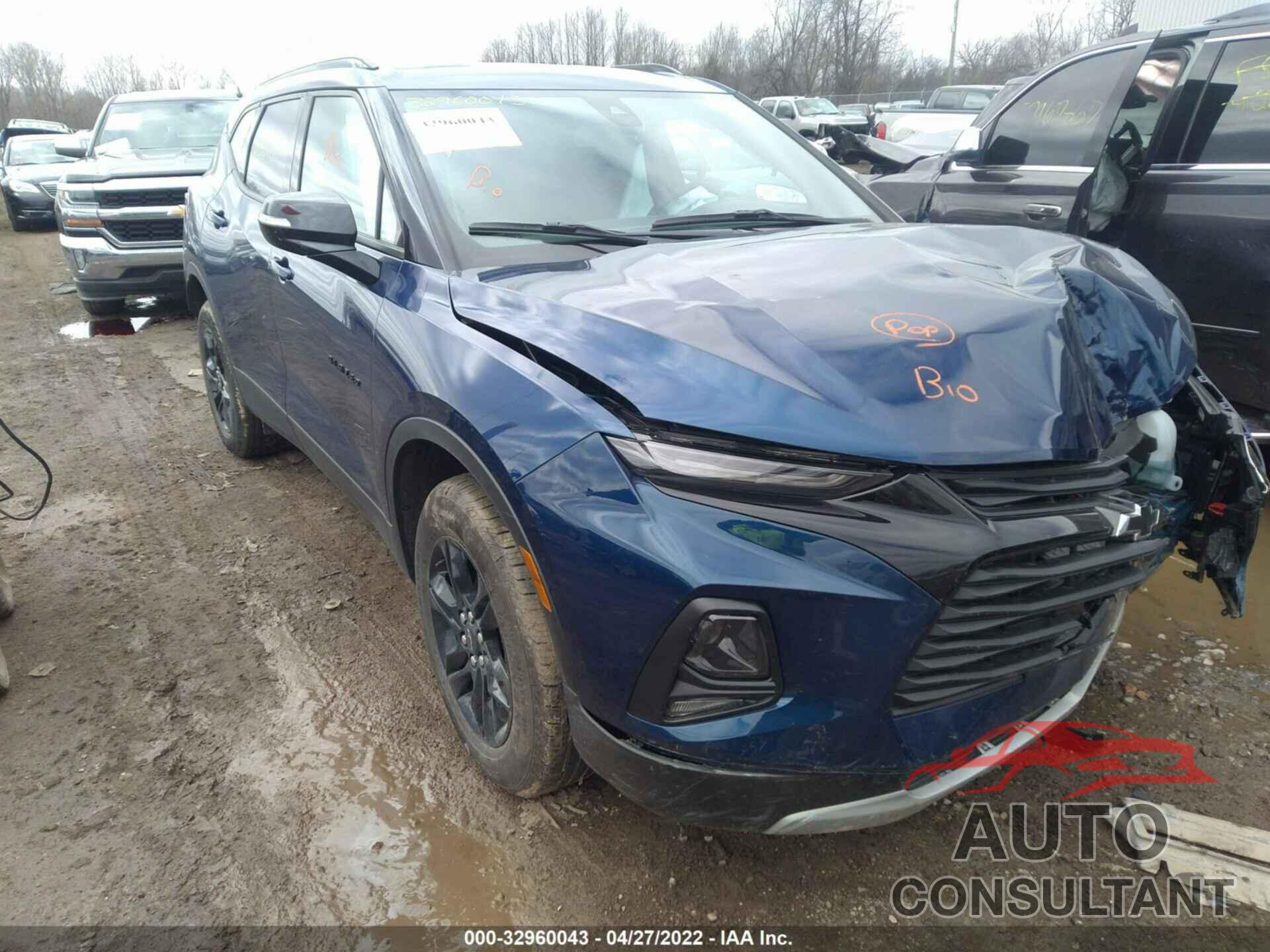 CHEVROLET BLAZER 2022 - 3GNKBJR4XNS129501