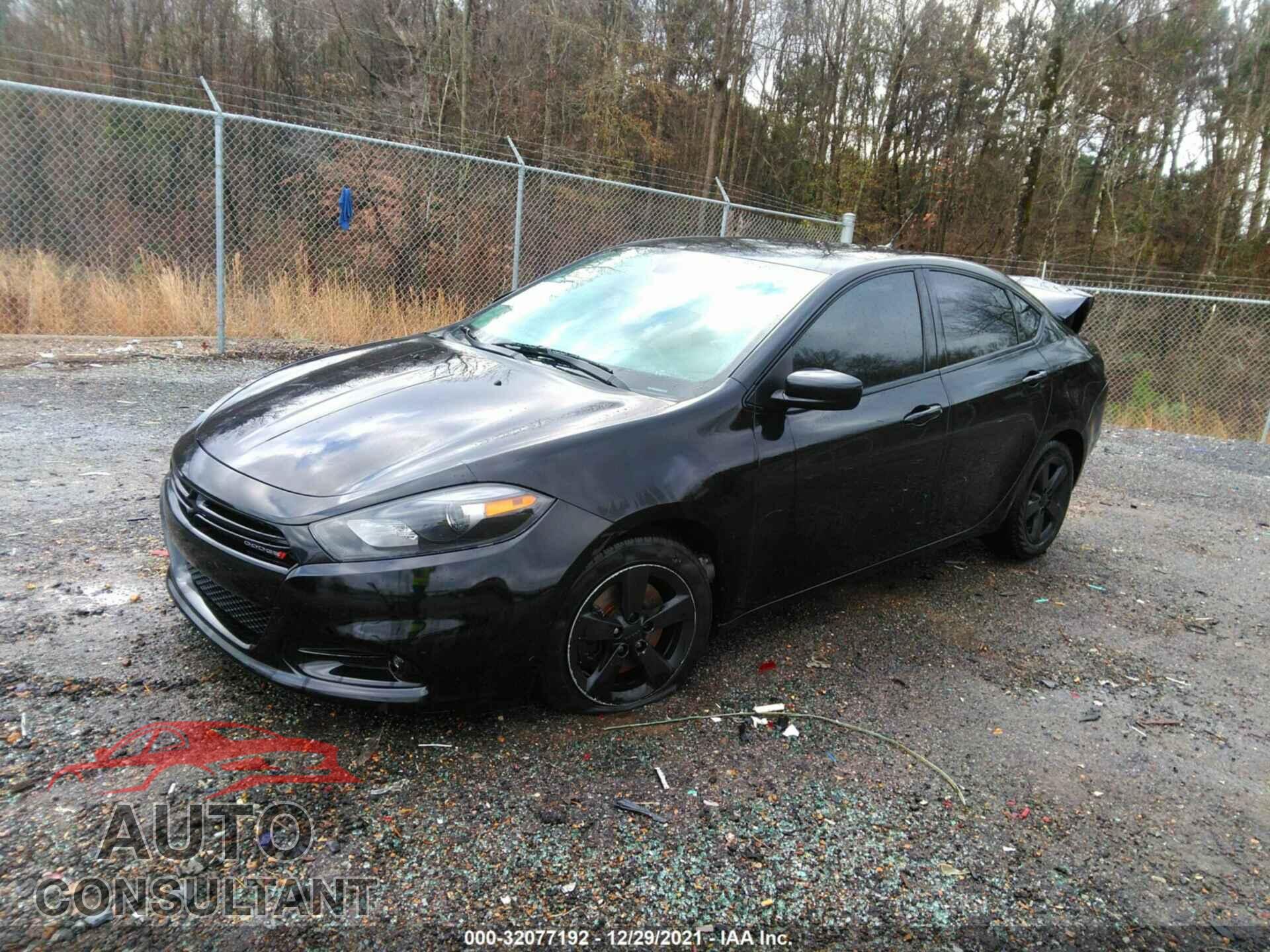 DODGE DART 2016 - 1C3CDFBB1GD608202