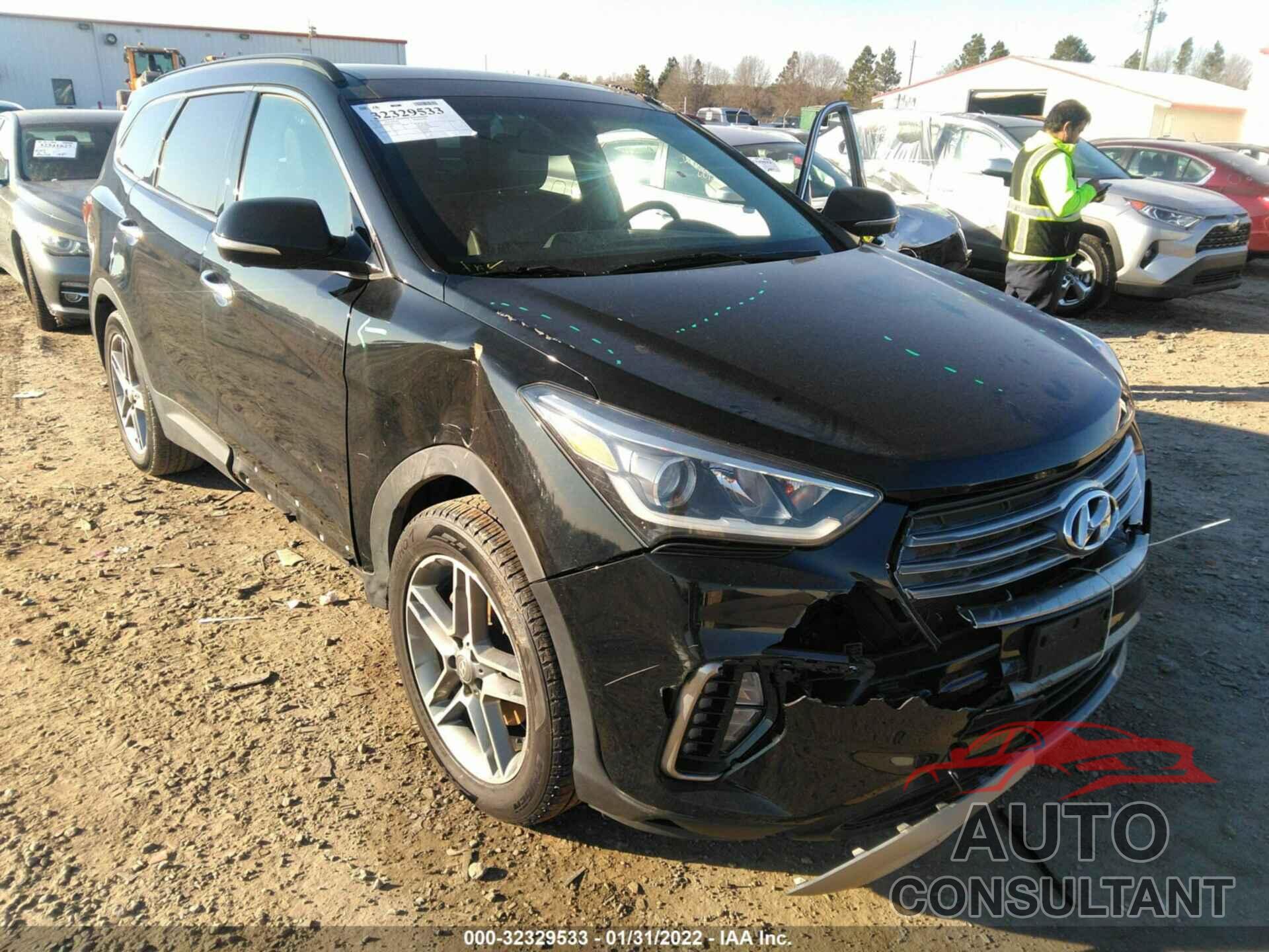HYUNDAI SANTA FE 2017 - KM8SR4HF6HU172693