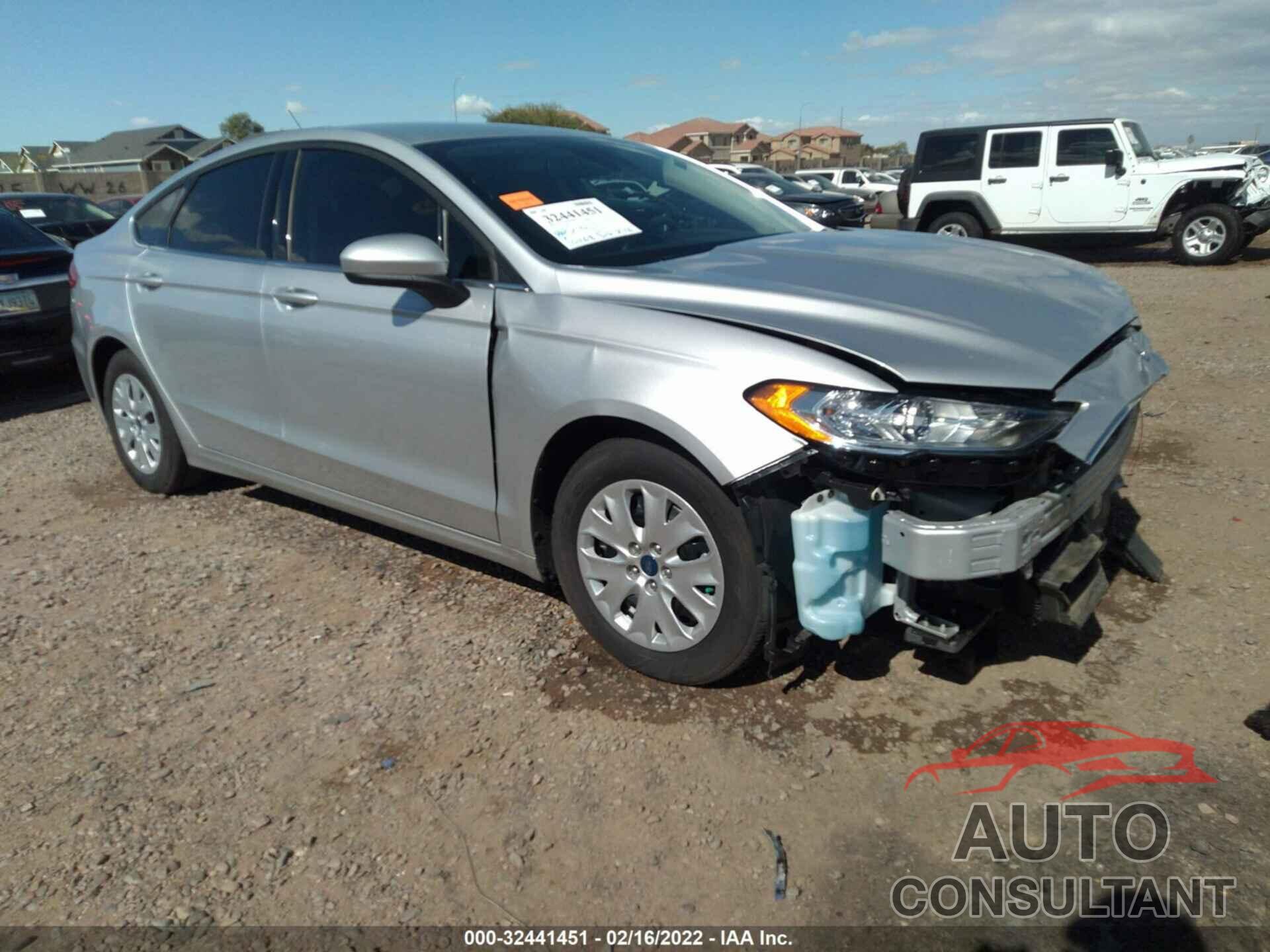 FORD FUSION 2019 - 3FA6P0G74KR252027