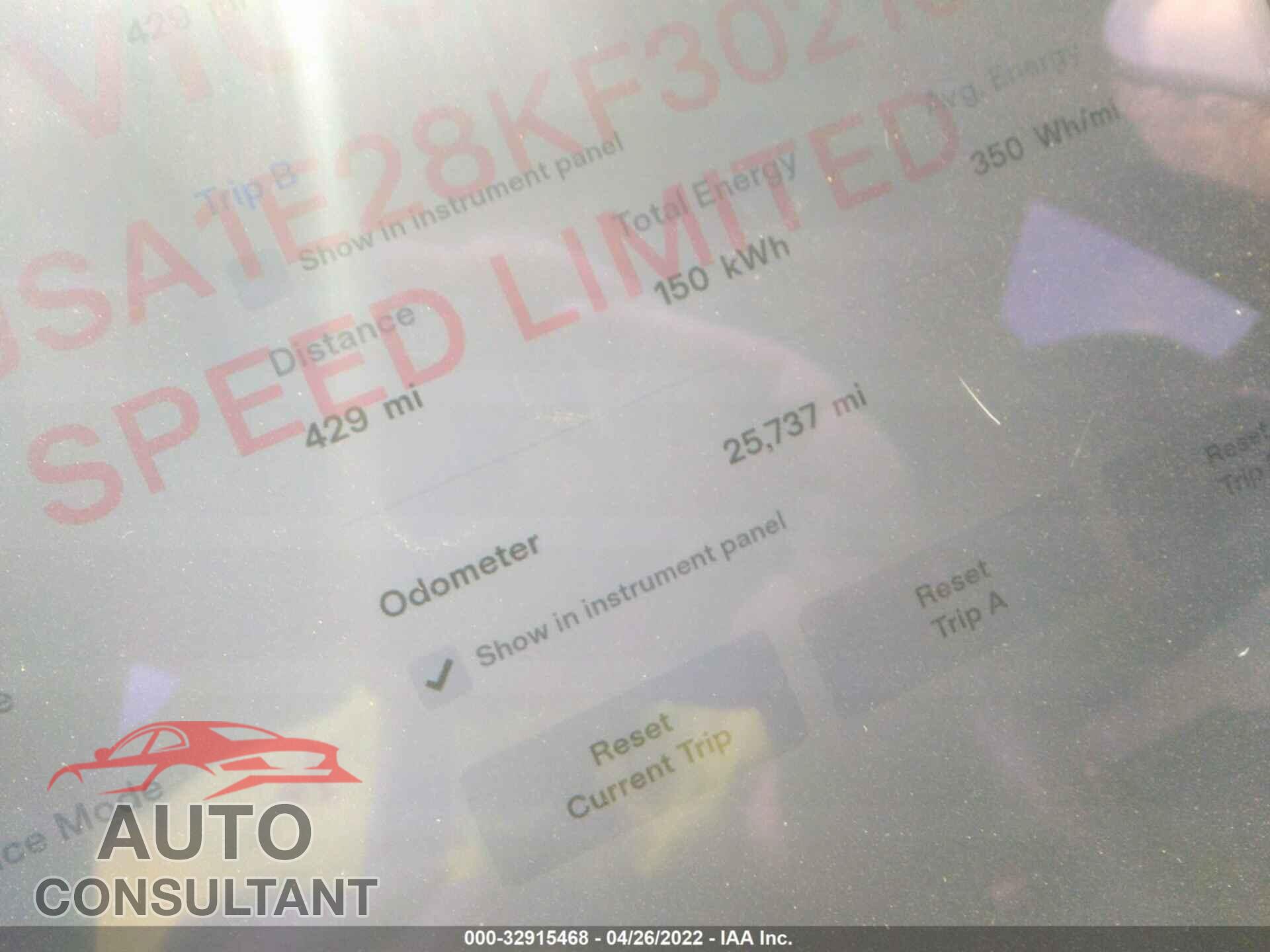 TESLA MODEL S 2019 - 5YJSA1E28KF302162