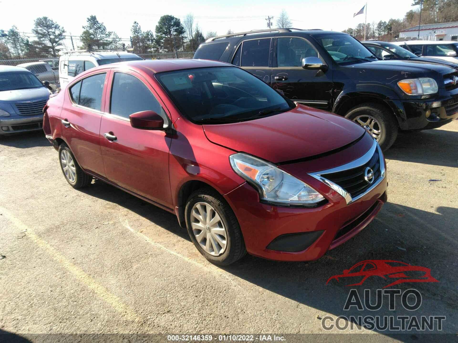NISSAN VERSA 2016 - 3N1CN7AP3GL876130