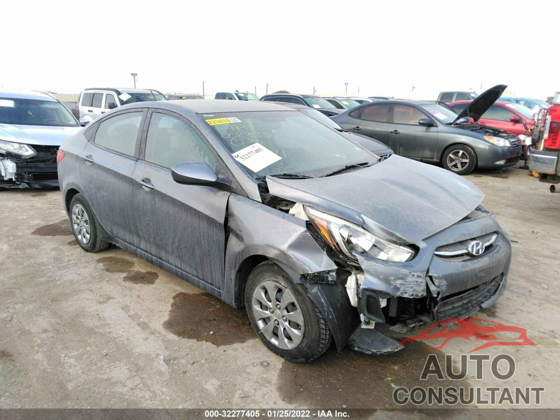 HYUNDAI ACCENT 2017 - KMHCT4AE7HU332071