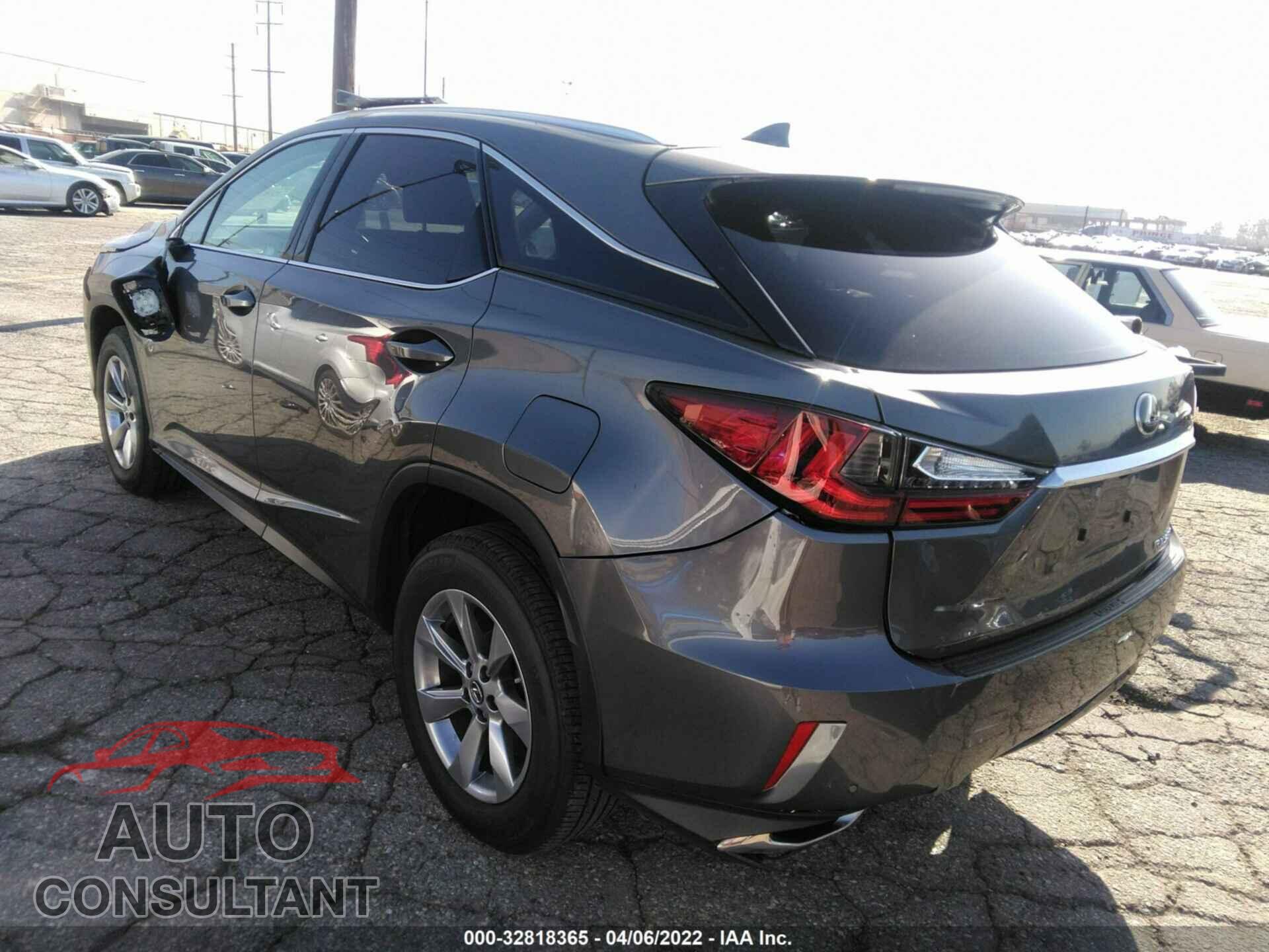 LEXUS RX 2019 - 2T2ZZMCA2KC147062