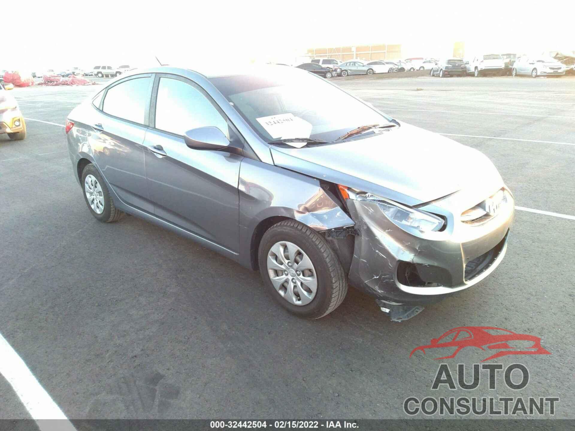 HYUNDAI ACCENT 2017 - KMHCT4AE7HU220788