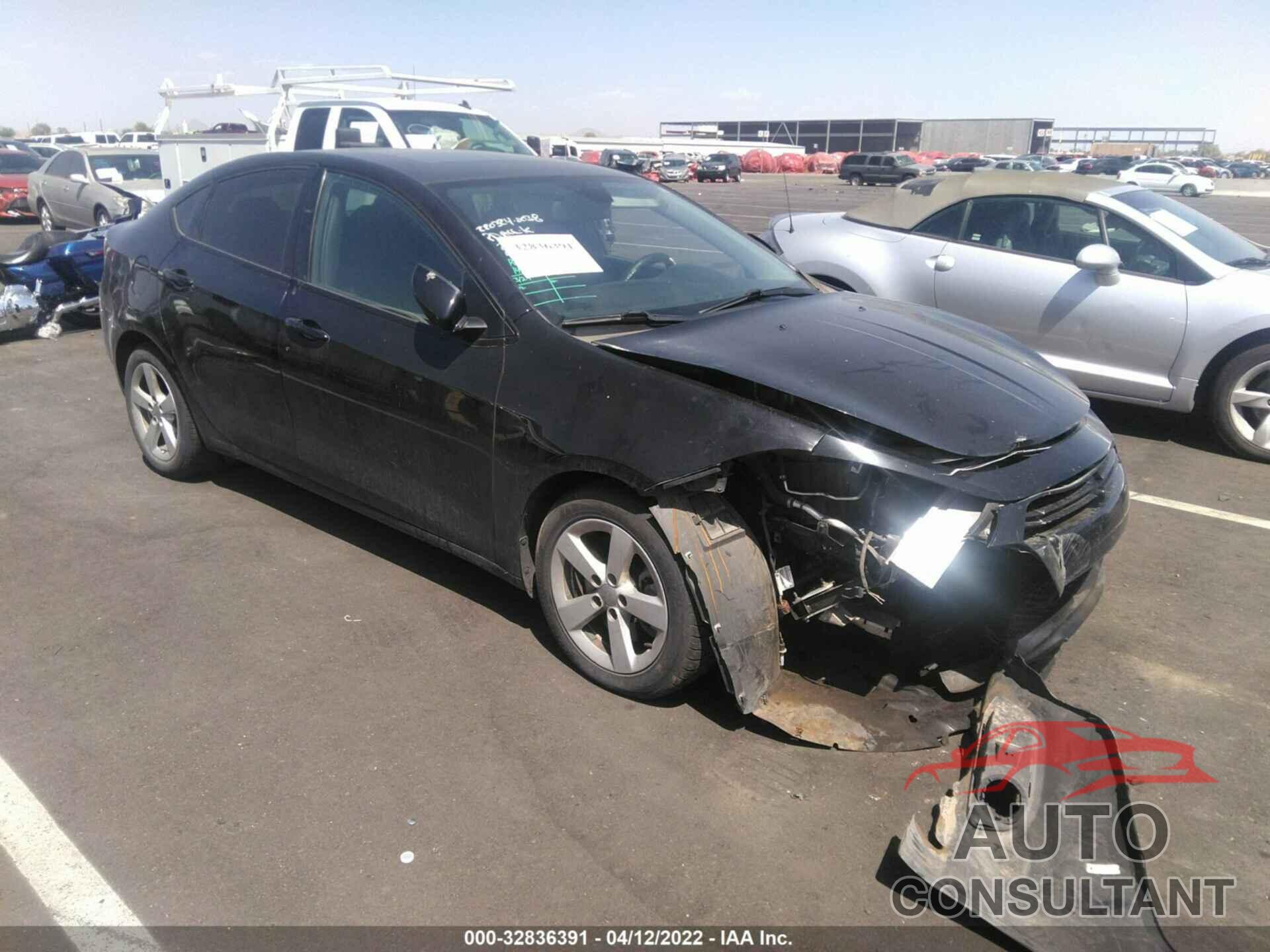 DODGE DART 2016 - 1C3CDFBB5GD592814