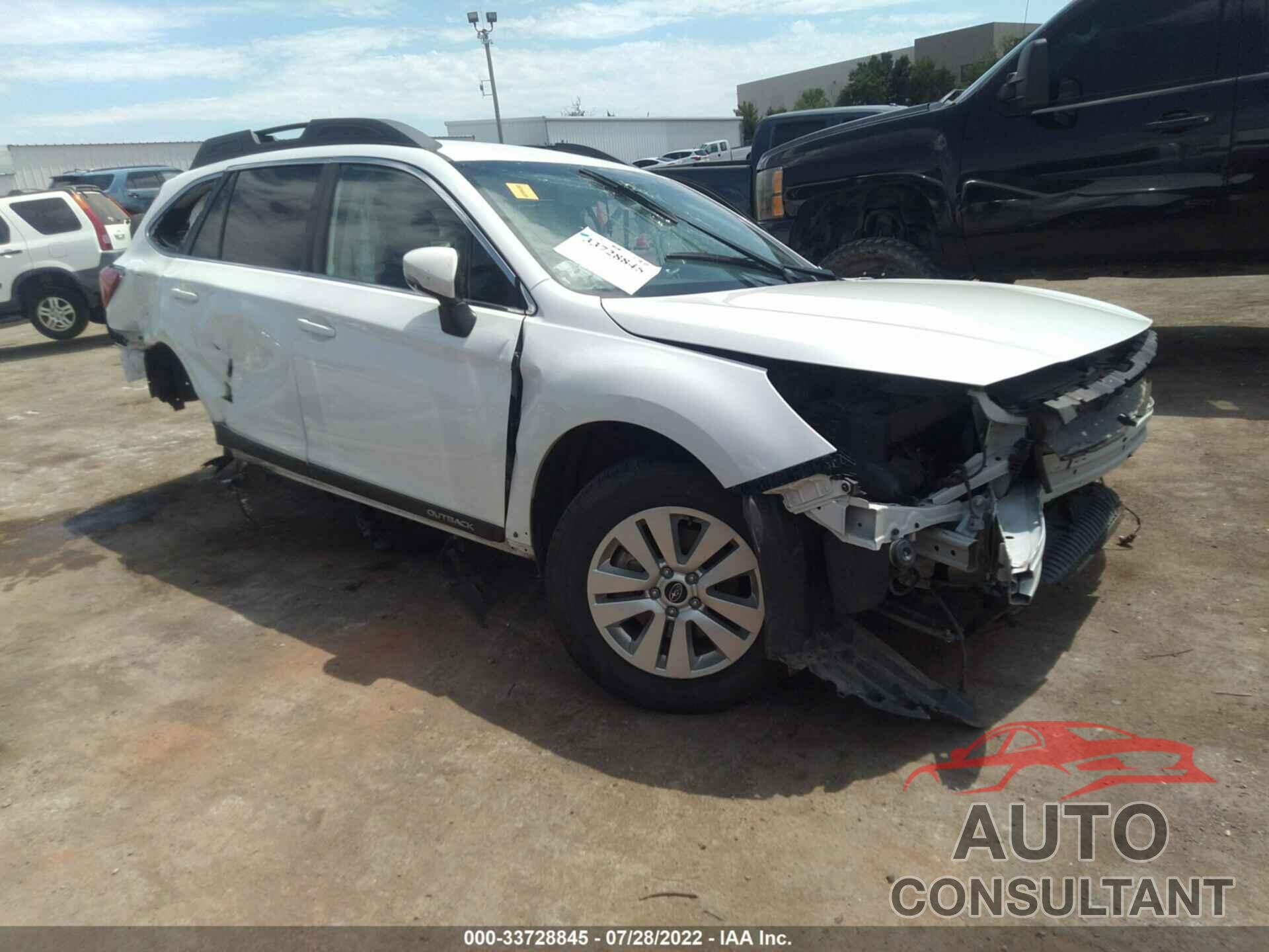 SUBARU OUTBACK 2019 - 4S4BSAFC6K3377309