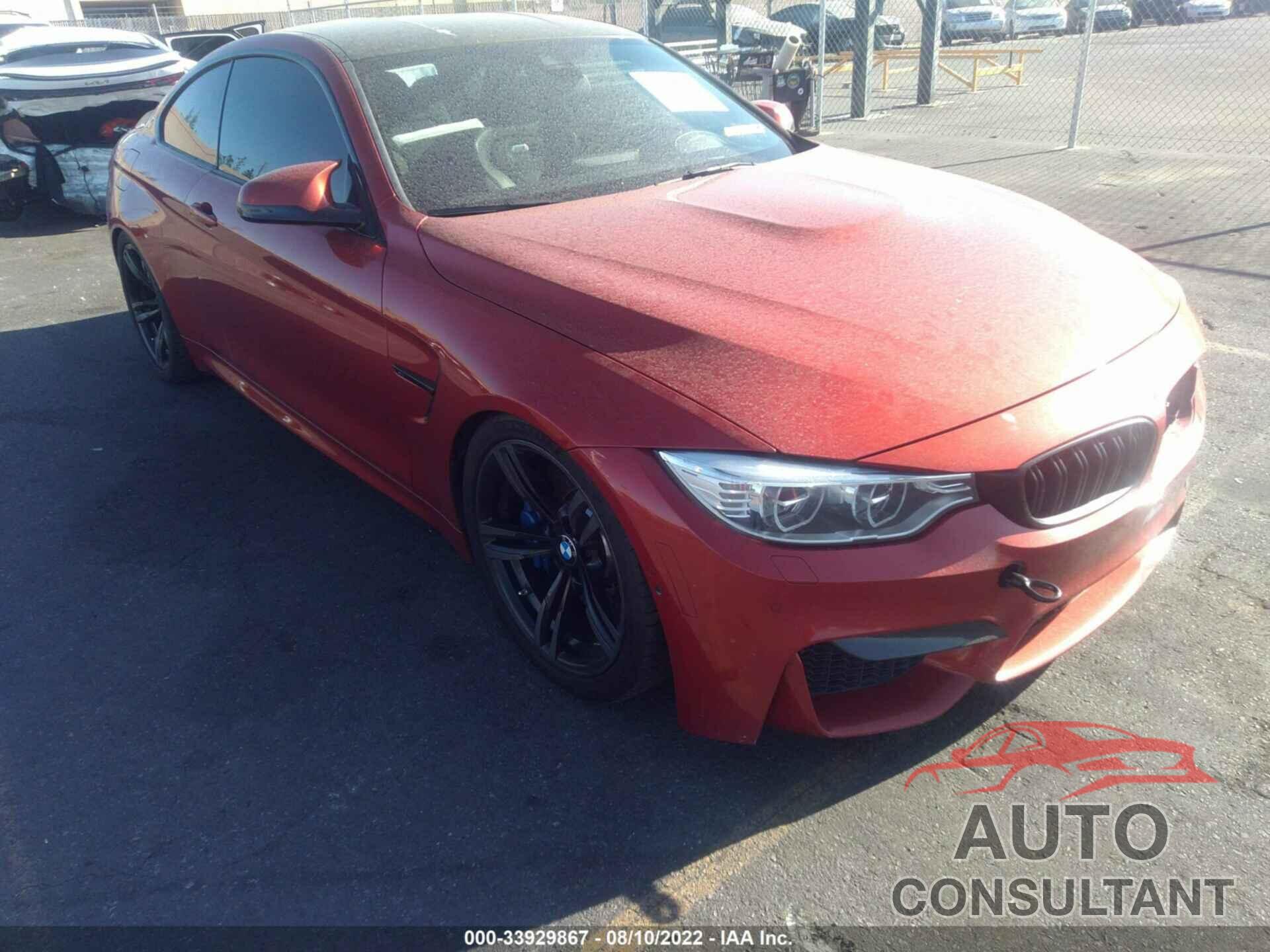 BMW M4 2015 - WBS3R9C50FK332279