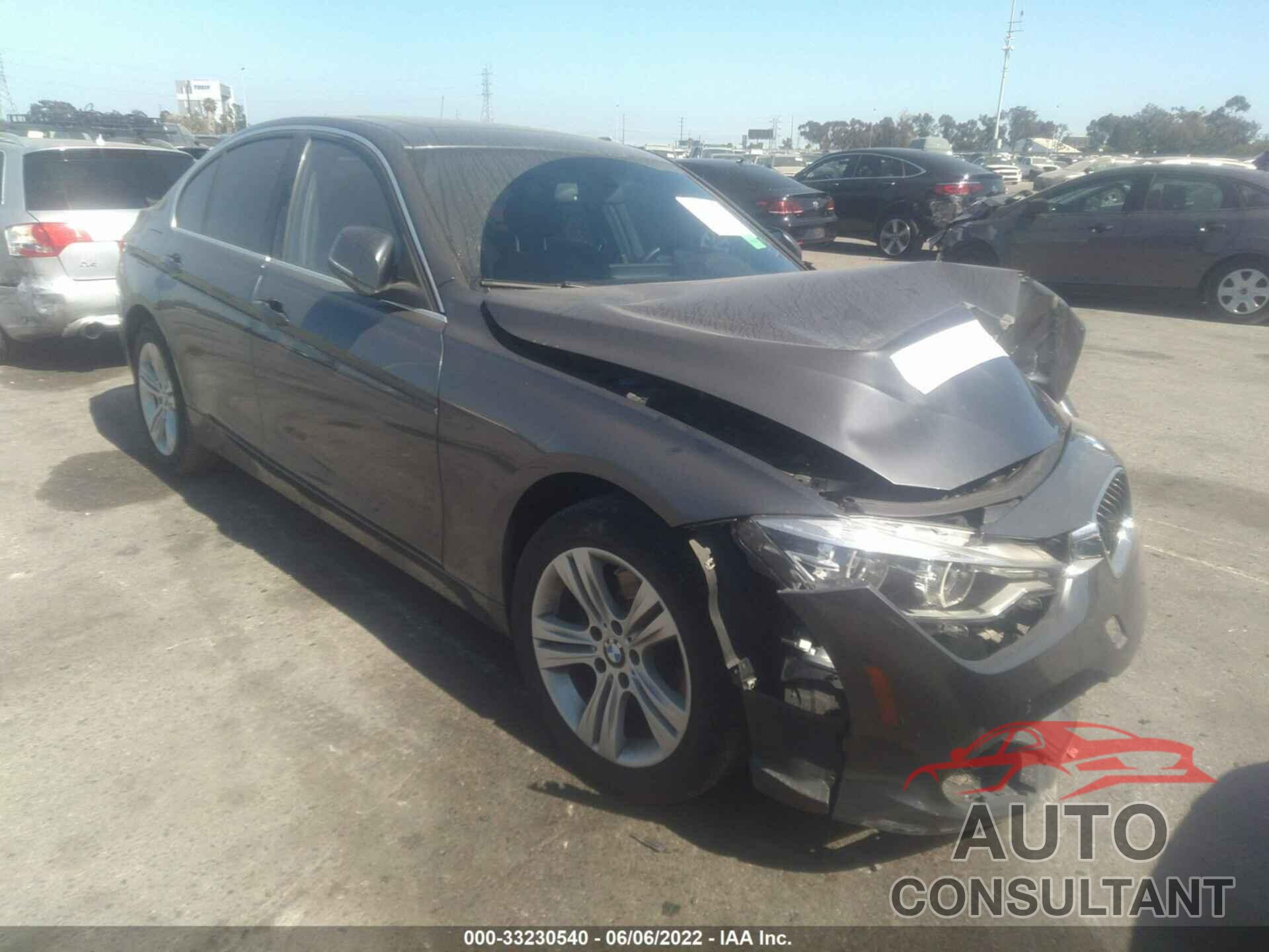 BMW 3 SERIES 2018 - WBA8B9G59JNU97165