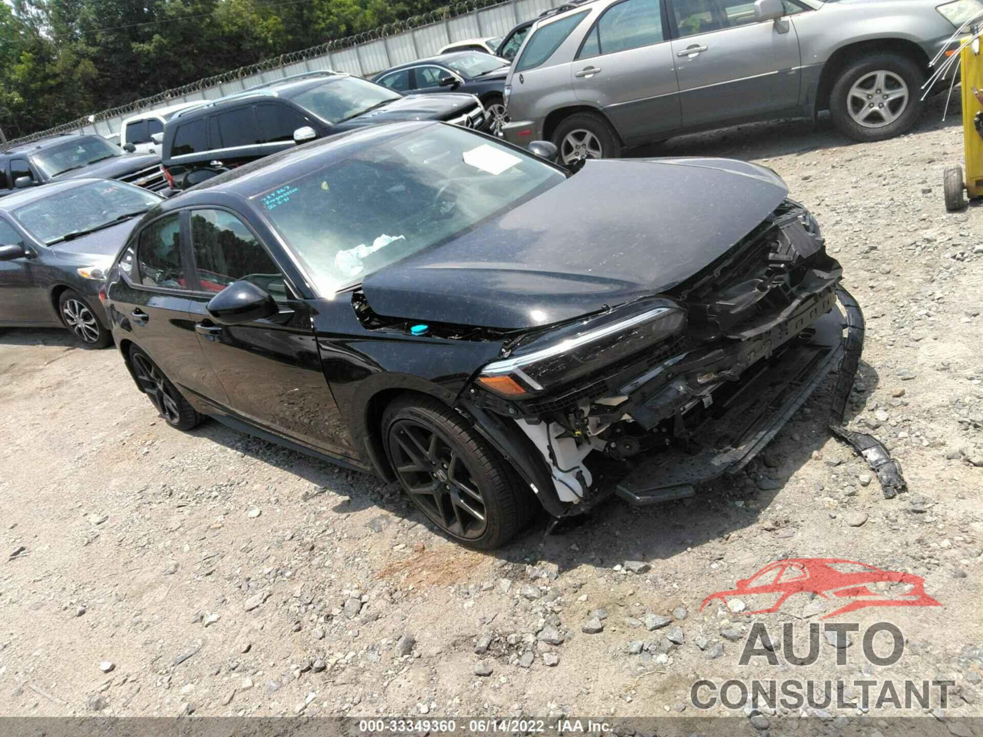 HONDA CIVIC HATCHBACK 2022 - 19XFL2H83NE002539