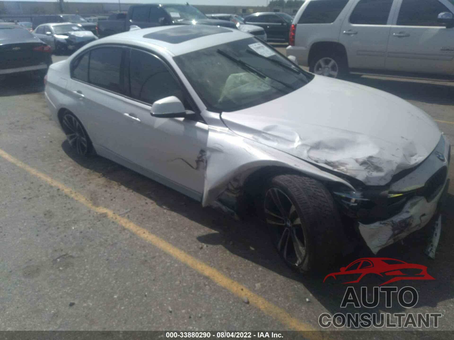 BMW 3 SERIES 2018 - WBA8B9G59JNU96971