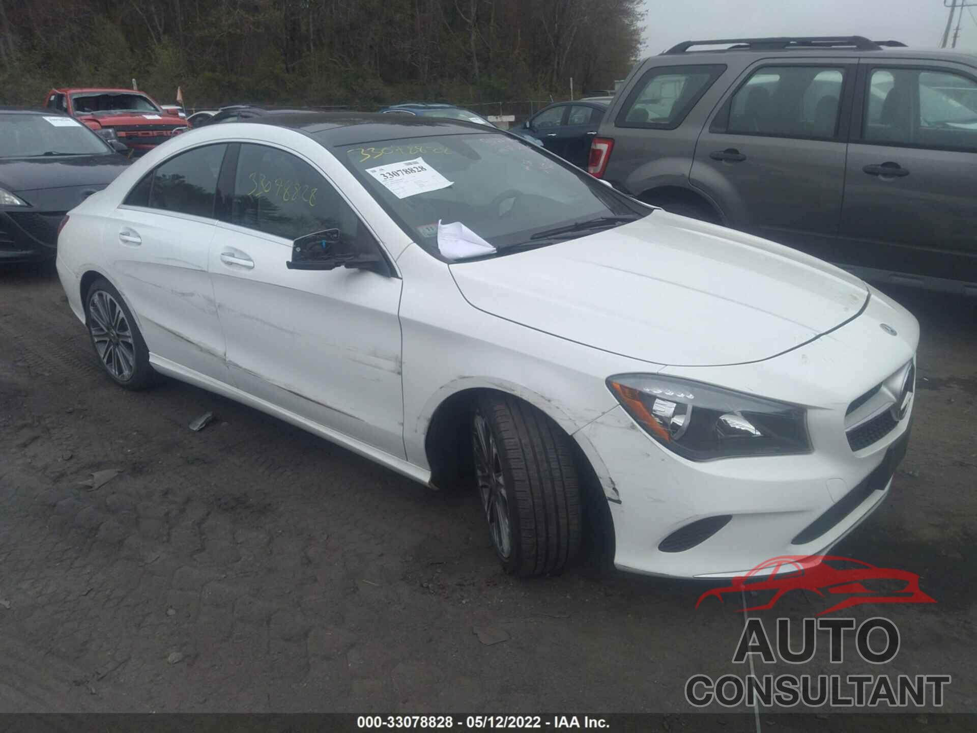 MERCEDES-BENZ CLA 2018 - WDDSJ4GB8JN658048