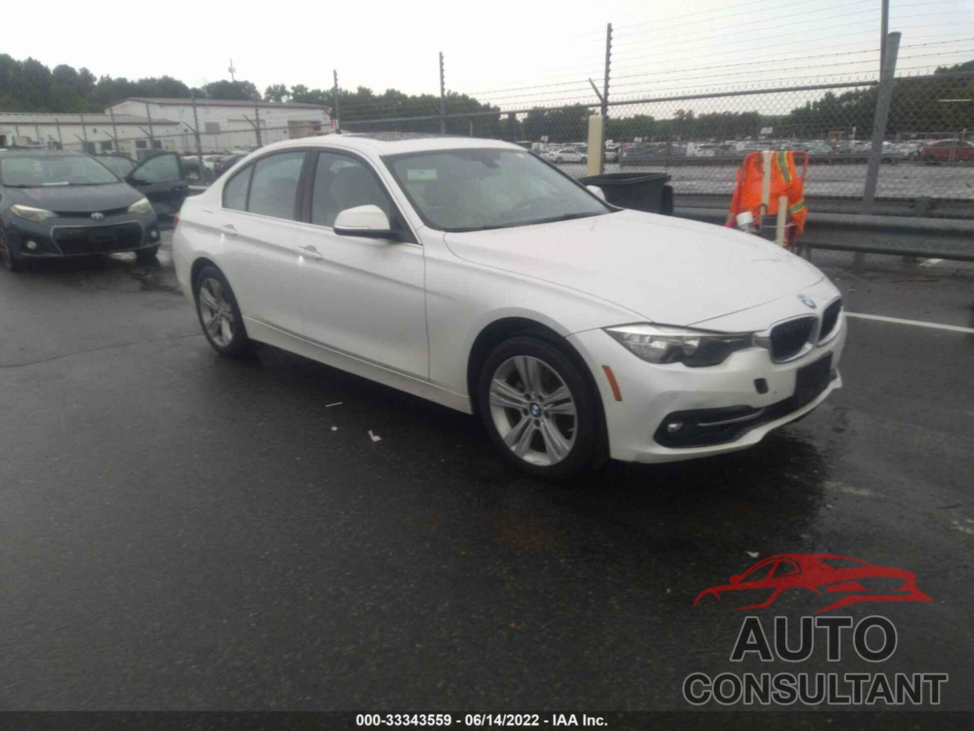 BMW 3 SERIES 2017 - WBA8D9C32HA005351